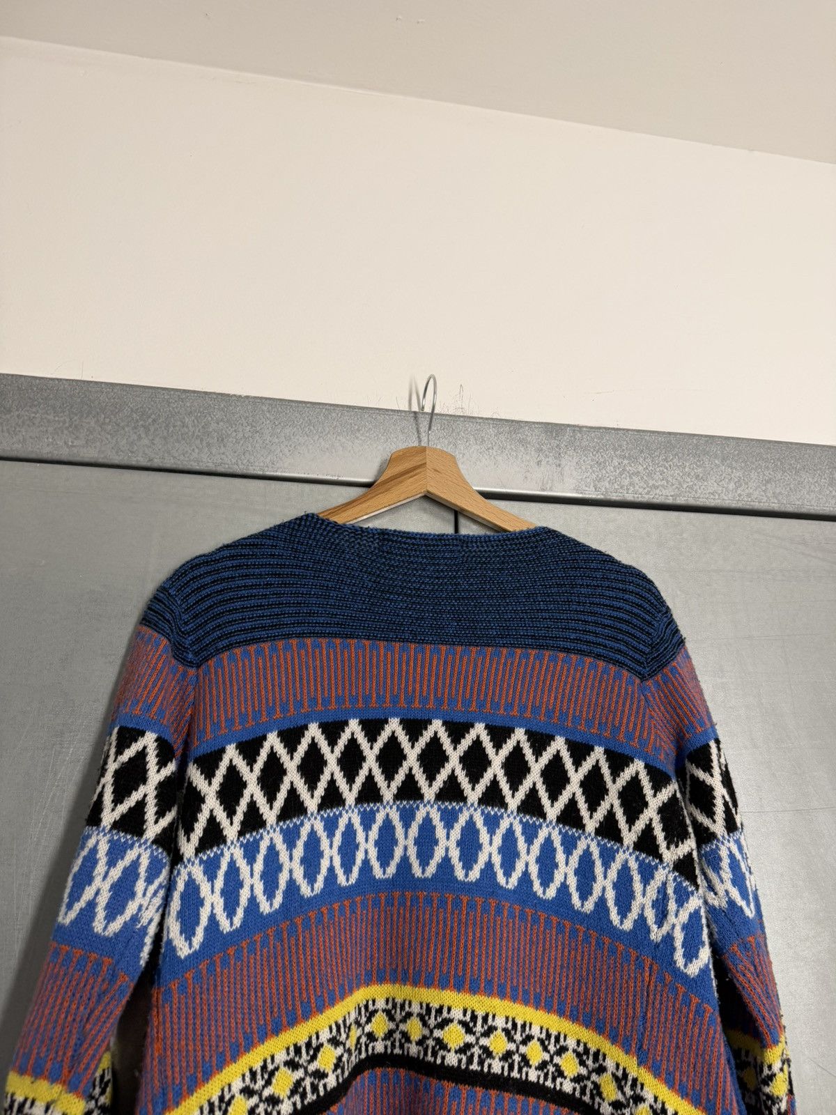 mercibeaucoup Mercibeaucoup by Issey Miyake Color Cable Knitted Cardigan Size M / US 6-8 / IT 42-44 - 11 Thumbnail