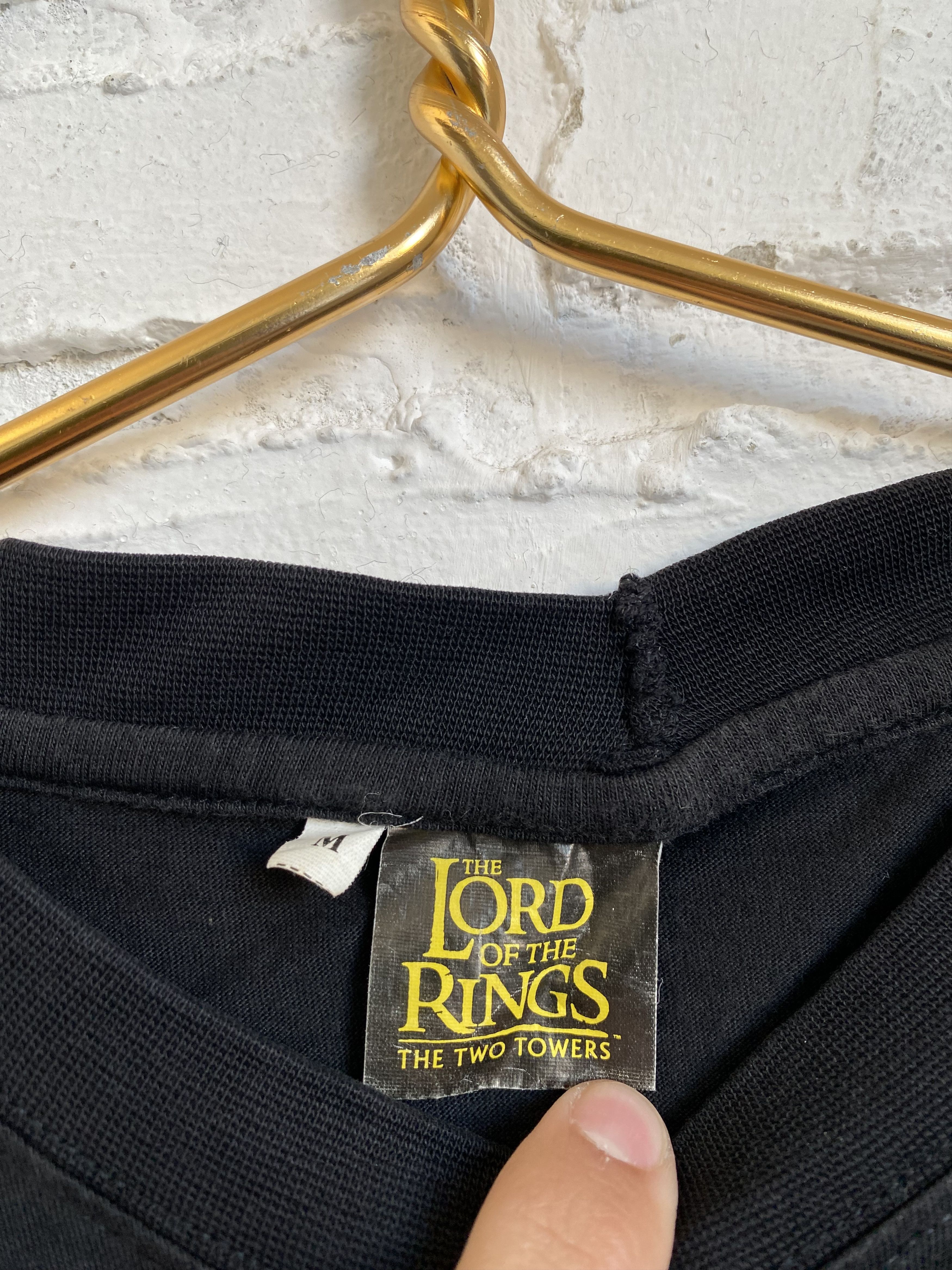 Vintage Vintage 2002 Lord of the rings Two towers t-shirt Size US M / EU 48-50 / 2 - 2 Thumbnail