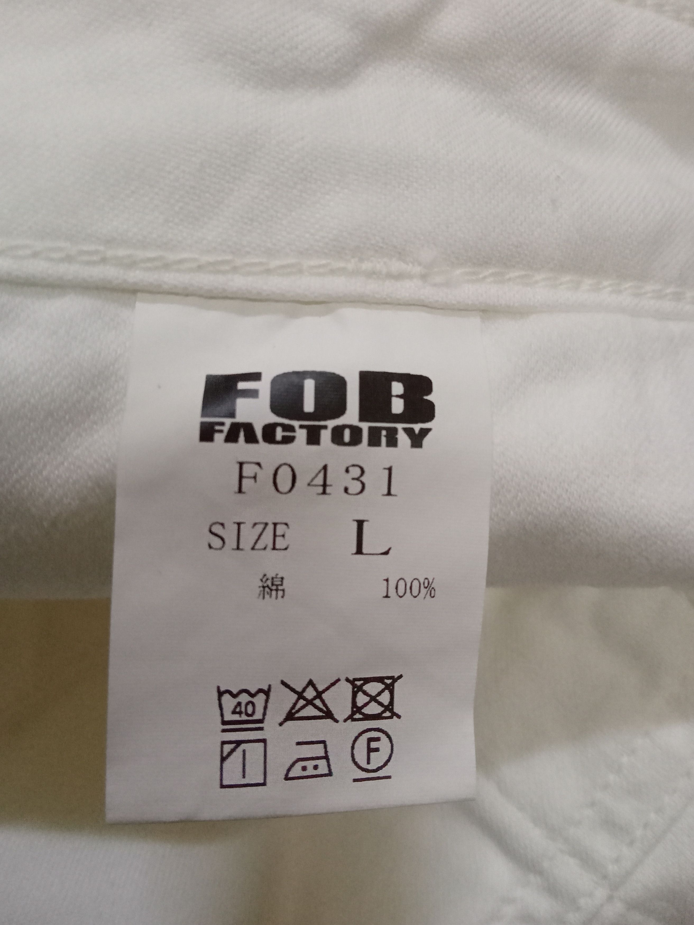 FOB Factory FOB Factory White Baker Pants Size US 34 / EU 50 - 4 Thumbnail