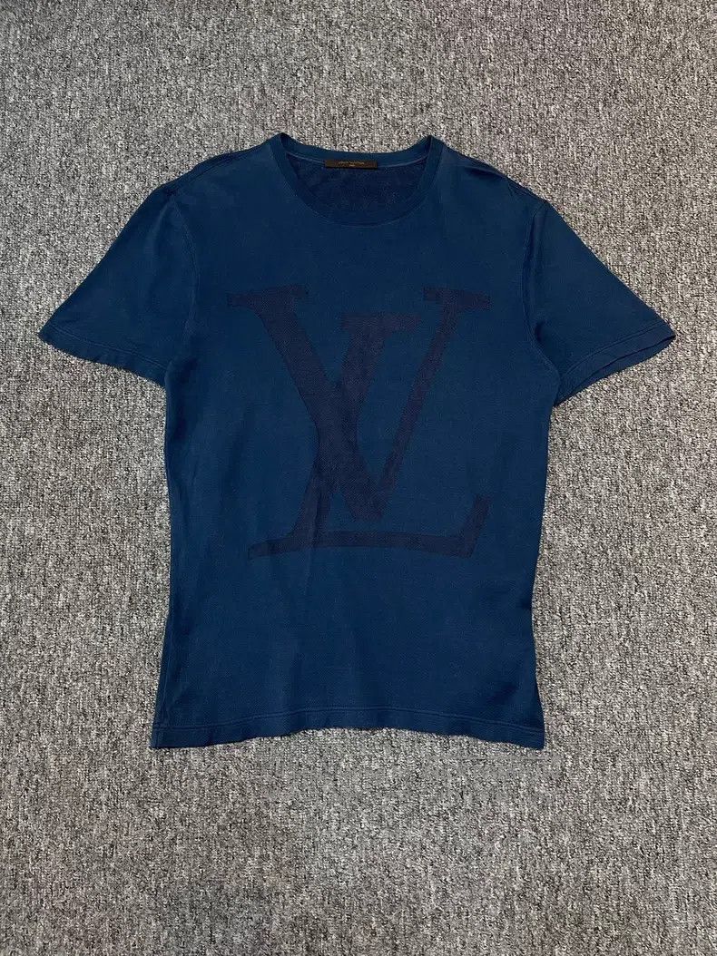 Louis Vuitton Louis Vuitton Cotton logo short sleeves Size US S / EU 44-46 / 1 - 1 Thumbnail