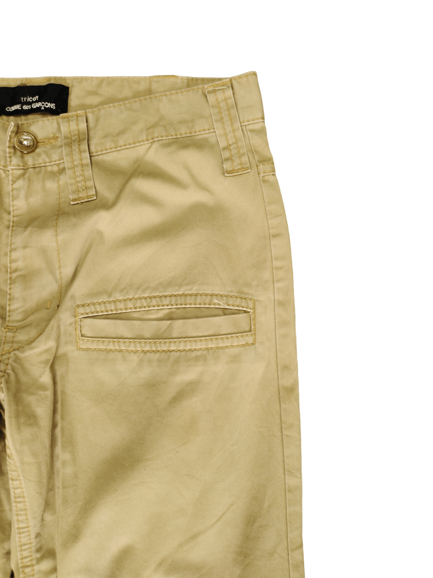 Tricot Comme des Garcons AD2008 Tricot Comme des Garcons Wide leg Bush Pants Size 31" - 6 Thumbnail