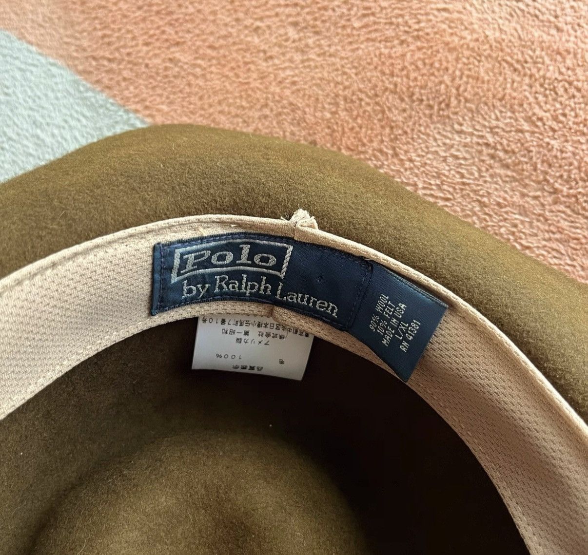 Polo Ralph Lauren Ralph Lauren Polo Felt Hat K22 Size ONE SIZE - 8 Thumbnail