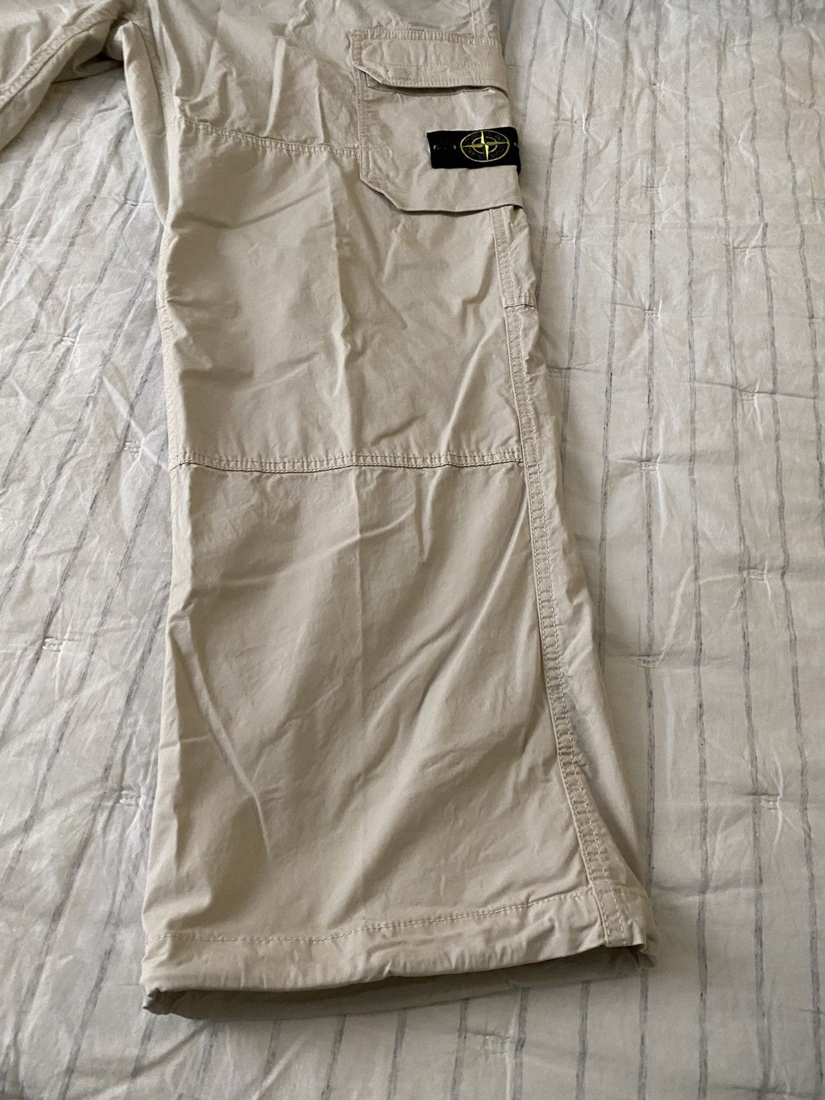 Stone Island Stone Island Comfort Cargo Pants Plaster Sz 38 NWT Size US 38 / EU 54 - 4 Thumbnail