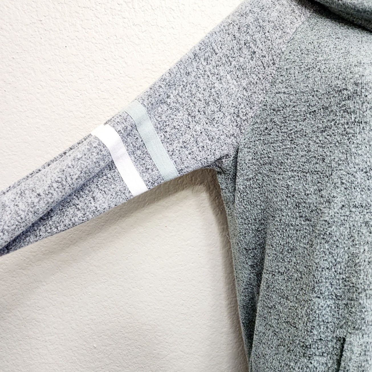Other Inspired Hearts Green Gray Cowl Neck Pull Over Sweater Large Size L / US 10 / IT 46 - 3 Thumbnail