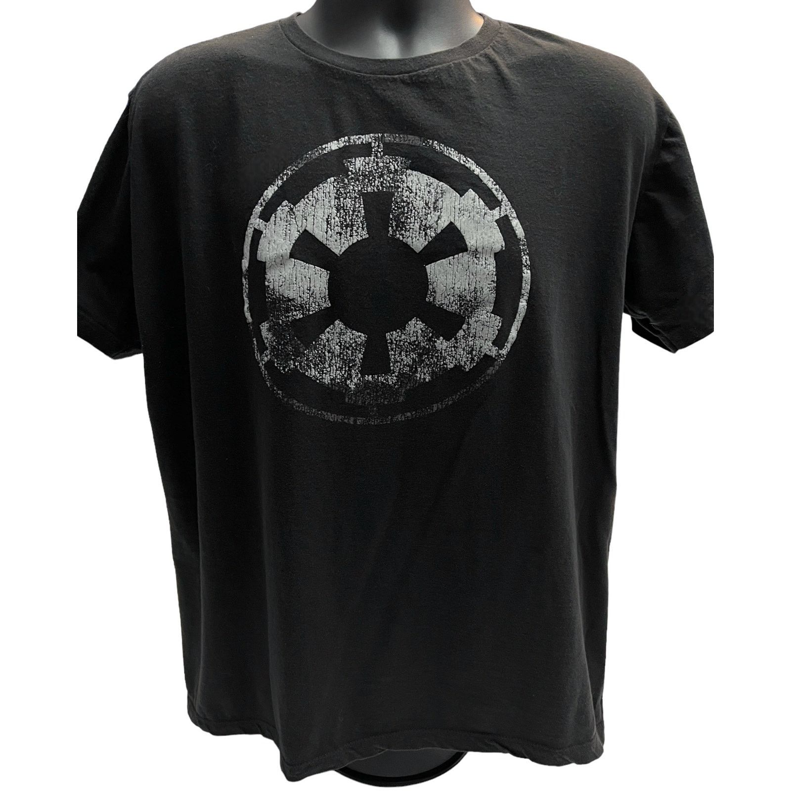 Star Wars Star Wars Galactic Empire Logo T-Shirt Black Distressed XL Size US XL / EU 56 / 4 - 1 Thumbnail