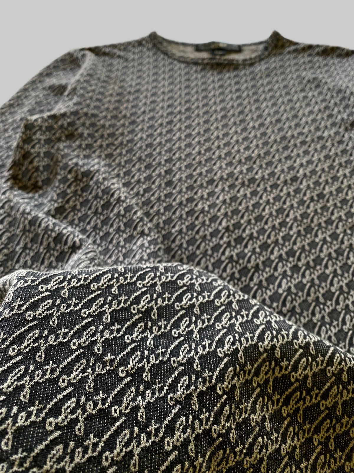 Gaultier Homme Objet Vintage Gaultier Homme Objet Monogram LS shirt Size US S / EU 44-46 / 1 - 5 Thumbnail