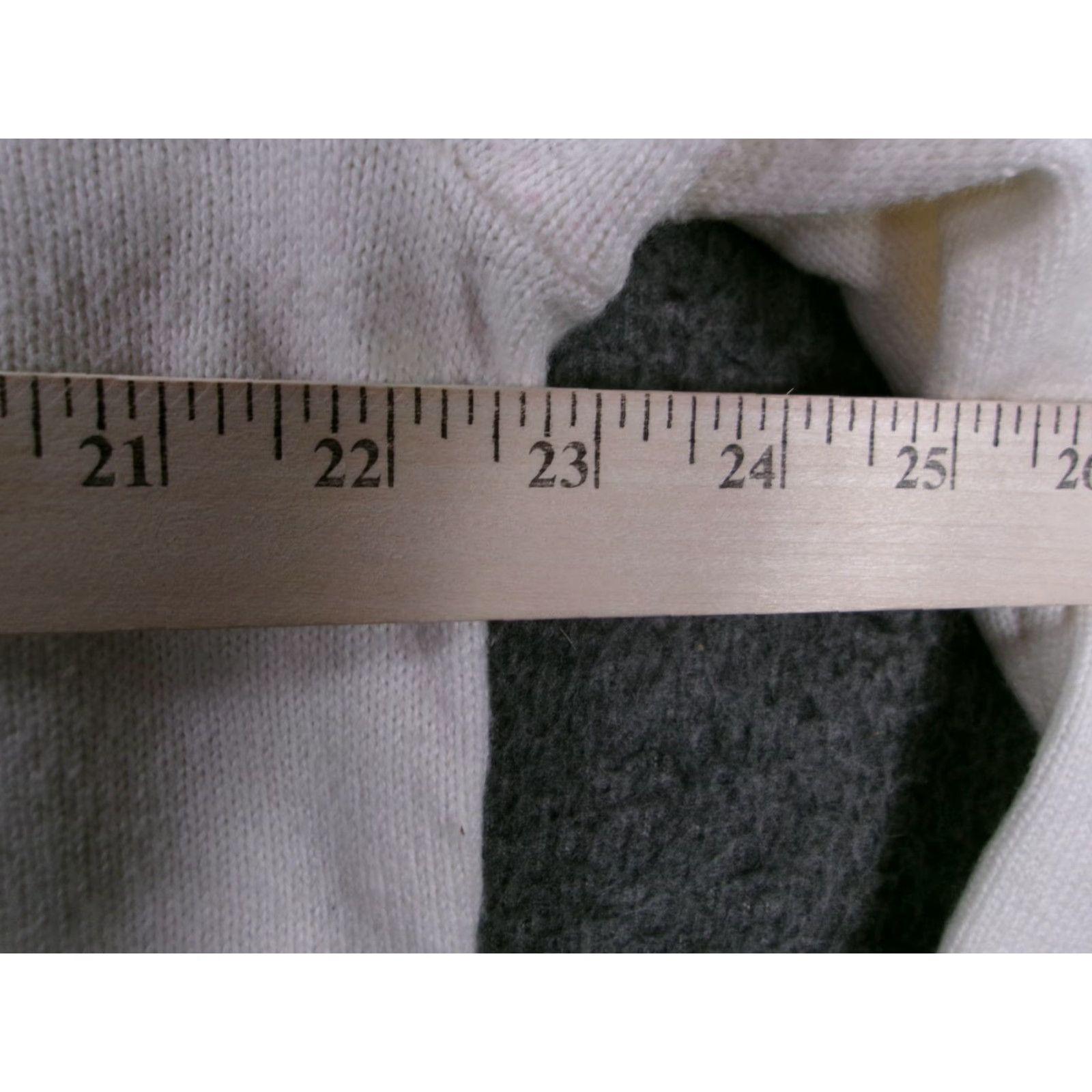Talbots Talbots Sweater Womens XL White Fair Isle Crewneck Pullover Cotton Blend Long Sleeve Ribbed Hem Holiday Size XL / US 12-14 / IT 48-50 - 4 Thumbnail