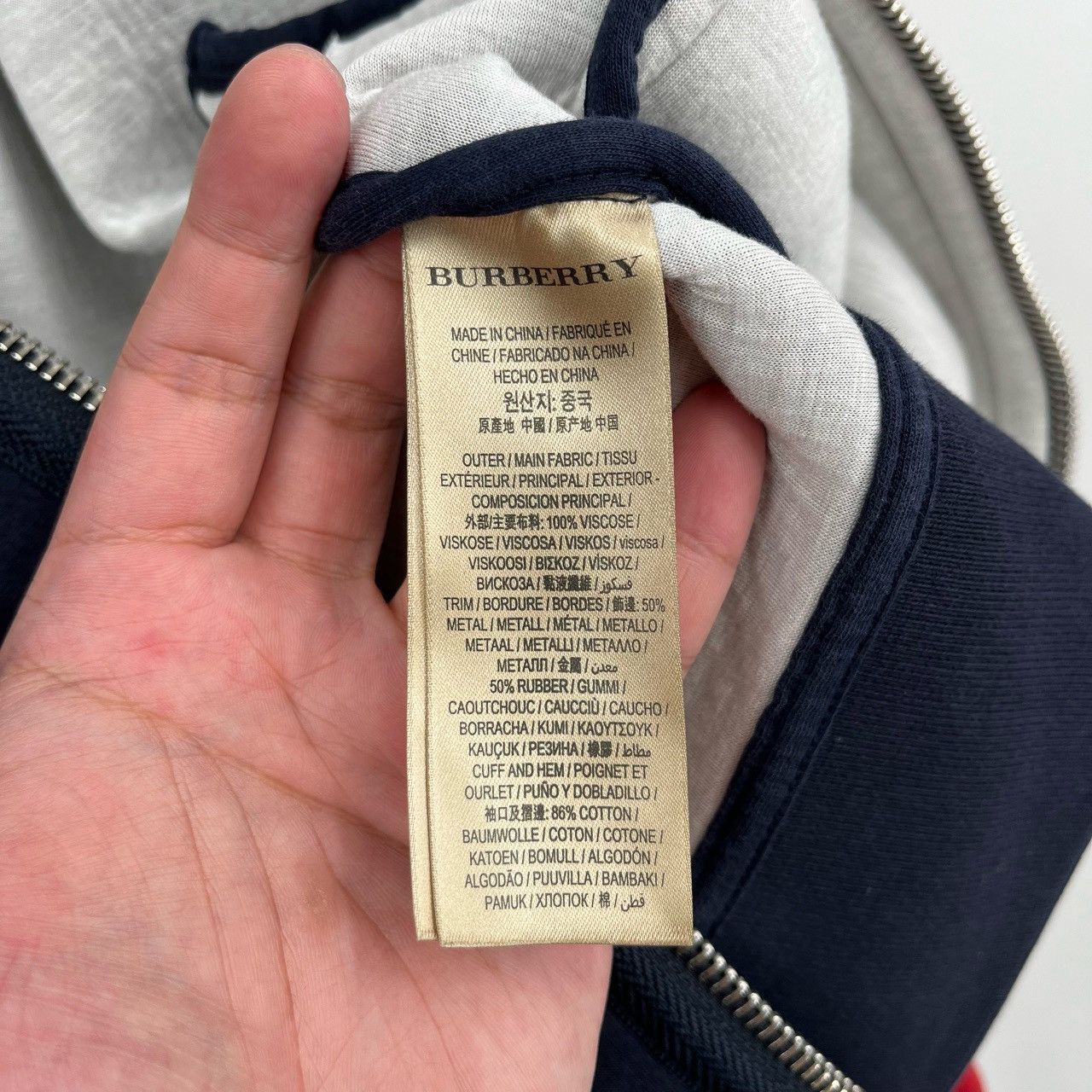 Burberry Burberry colour-block jacket Size US M / EU 48-50 / 2 - 5 Thumbnail