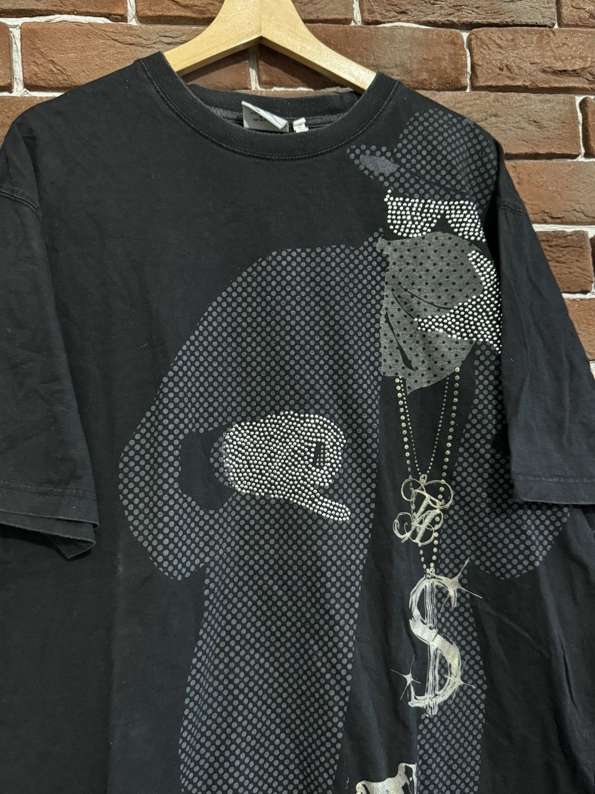 Karl Kani 00s Karl Kani Rhinestones Gangsta Rap Shirt Rare Vintage Y2k Size US XXL / EU 58 / 5 - 3 Thumbnail