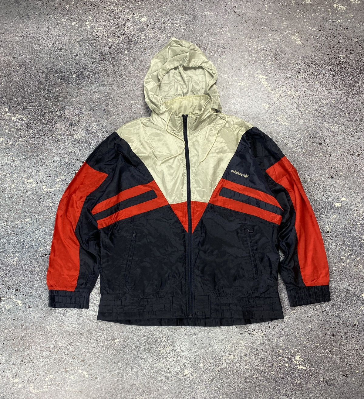 Adidas × Vintage Vintage Nylon Jacket Adidas 90s | Grailed