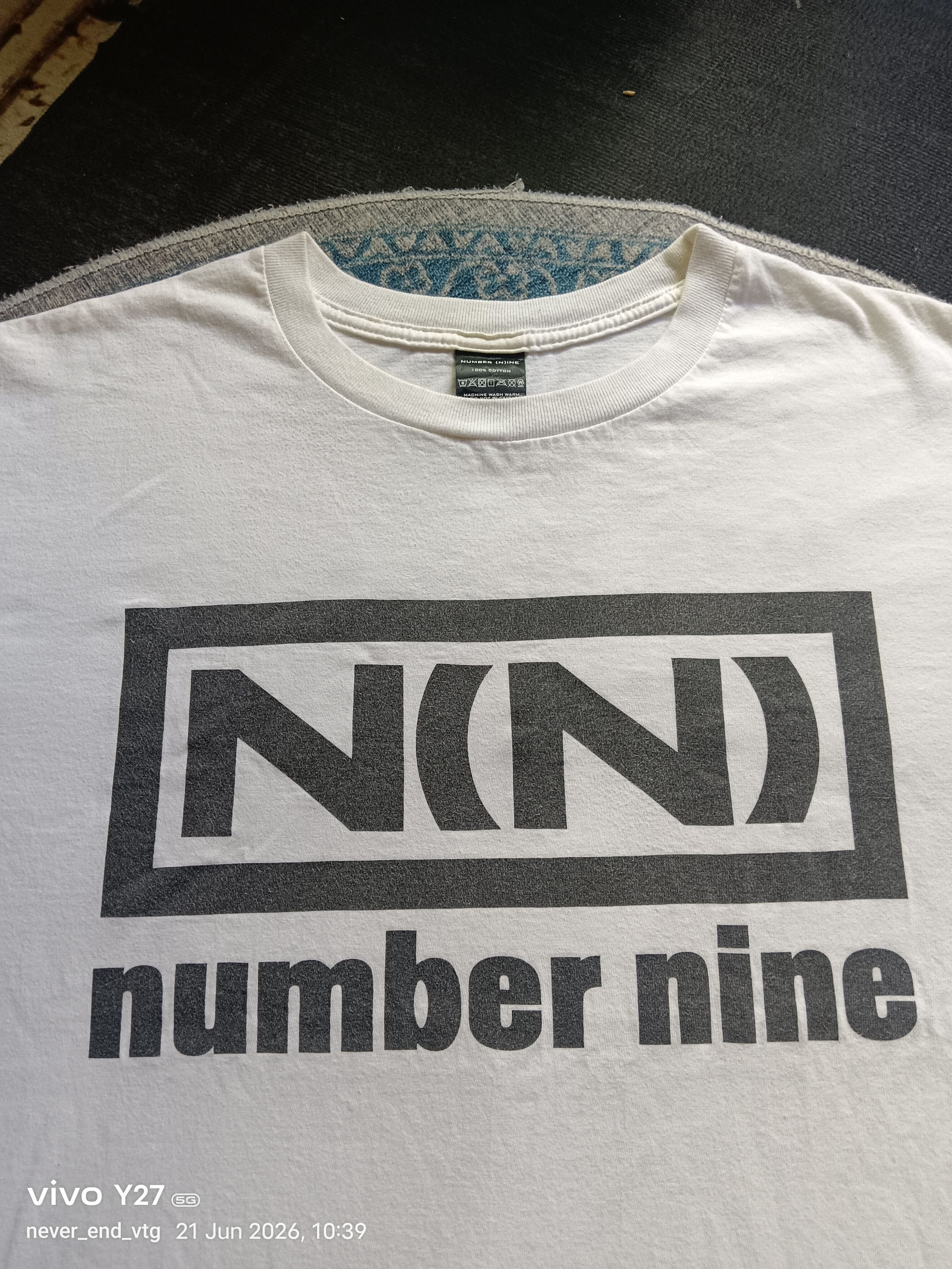 Number (N)ine NUMBER (N)INE Nine Inch Nails T-shirt Size US M / EU 48-50 / 2 - 2 Thumbnail