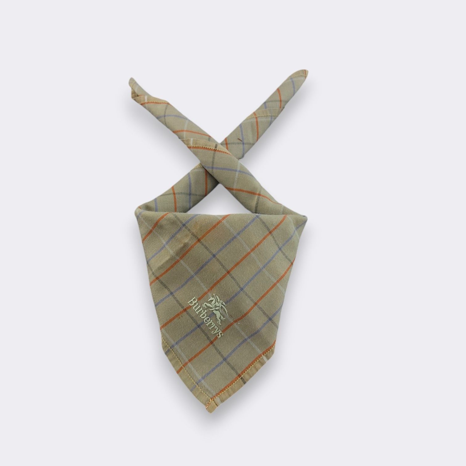 Burberry Vintage Burberry Handkerchief Neckerchief Bandana H234E Size ONE SIZE - 1 Thumbnail