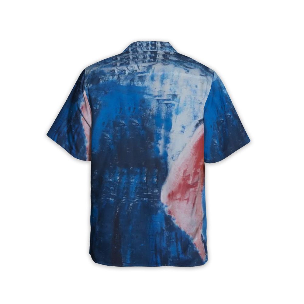 Designer Painterly-Print Short-Sleeve Shirt Size US XL / EU 56 / 4 - 2 Thumbnail
