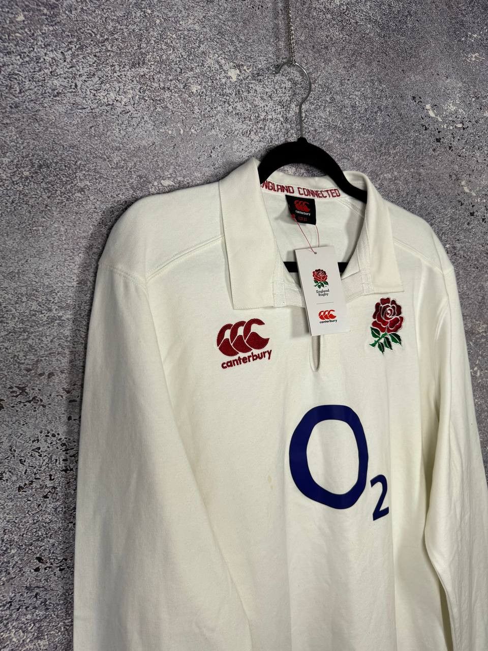 Canterbury of New Zealand NWT England Rugby Union Team Shirt Jersey Canterburry Size US XL / EU 56 / 4 - 7 Thumbnail