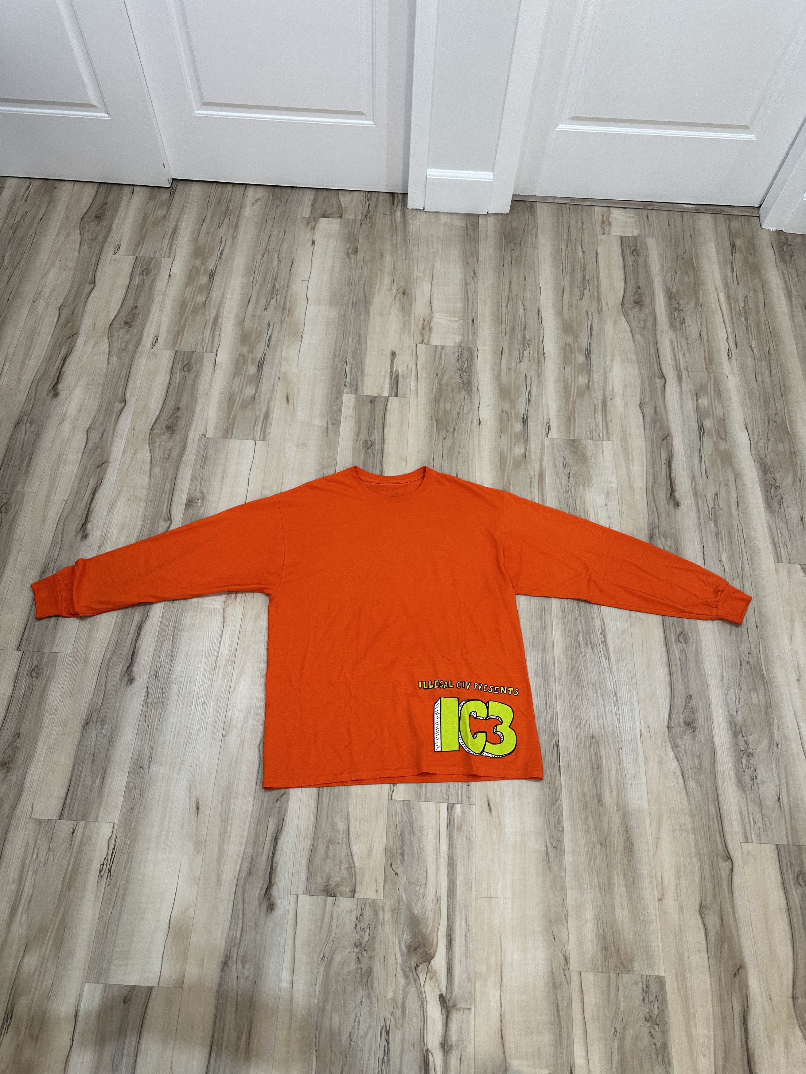 Illegal Civilization Illegal Civ IC3 Movie Premiere Long Sleeve XL – Orange Size US XL / EU 56 / 4 - 6 Thumbnail
