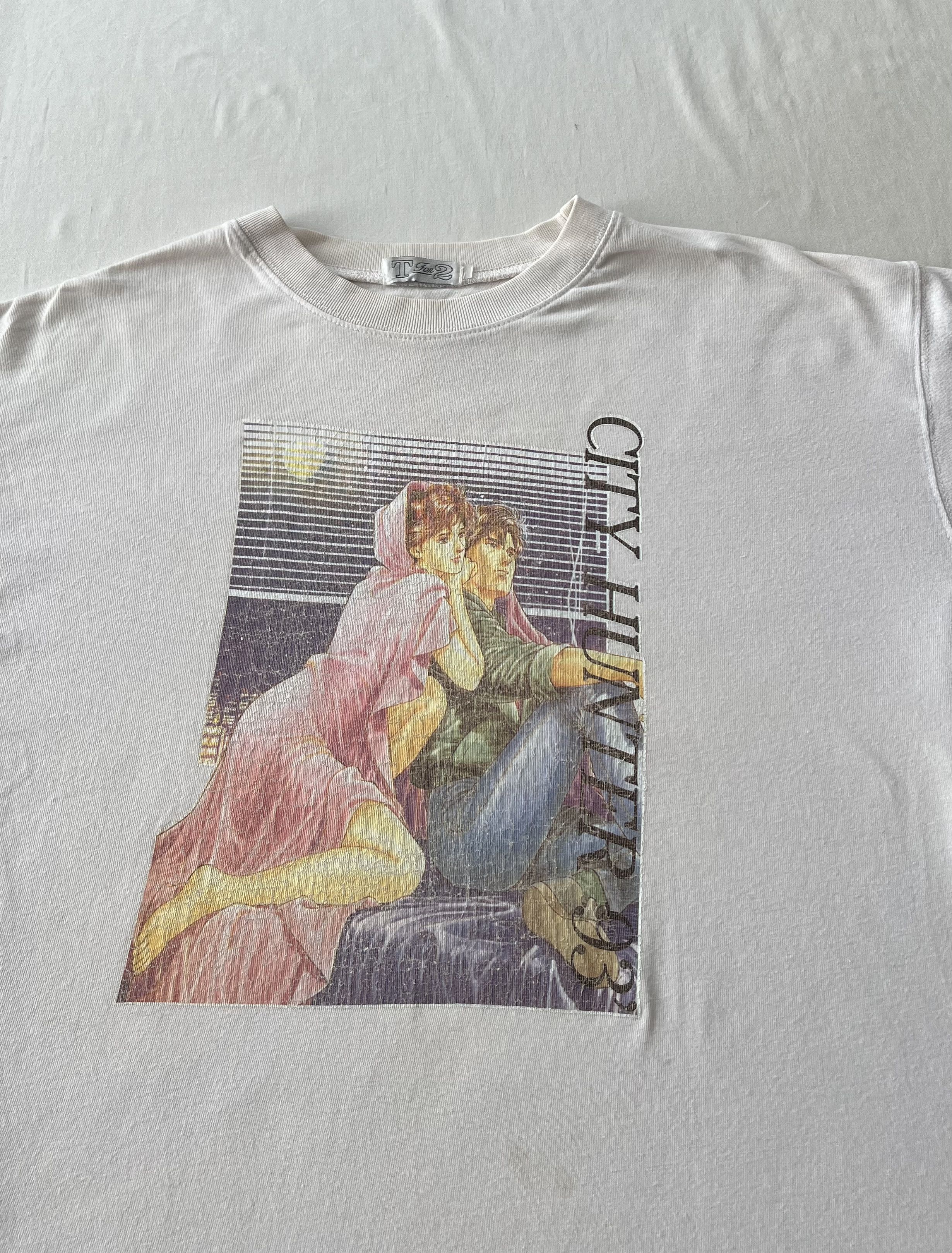 Anime Vintage 90s City Hunter Animation Soundtrack Manga Anime Size US M / EU 48-50 / 2 - 3 Thumbnail