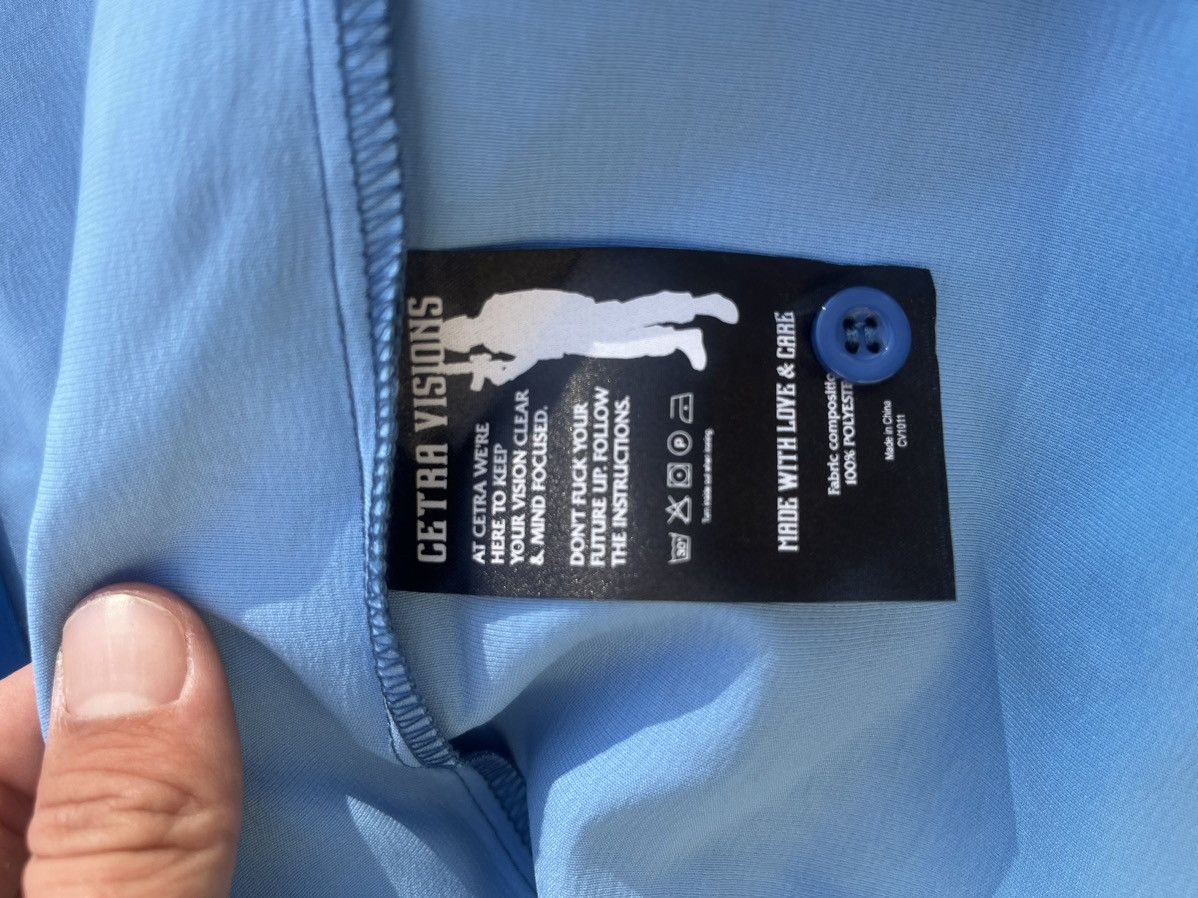 Marino Morwood Cetra vision Paisley blue reflective button up Size US M / EU 48-50 / 2 - 3 Thumbnail
