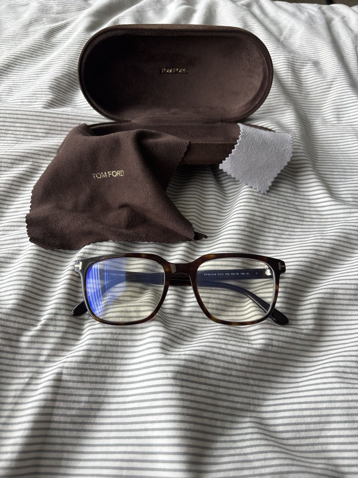 Tom Ford Tom Ford Square Opticals Size ONE SIZE - 1 Thumbnail