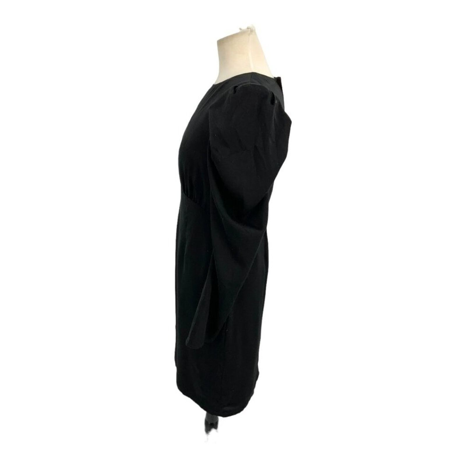 Other Chelsea28 Long Sleeve Satin Minidress Black Small NWOT $79 Size S / US 4 / IT 40 - 5 Thumbnail