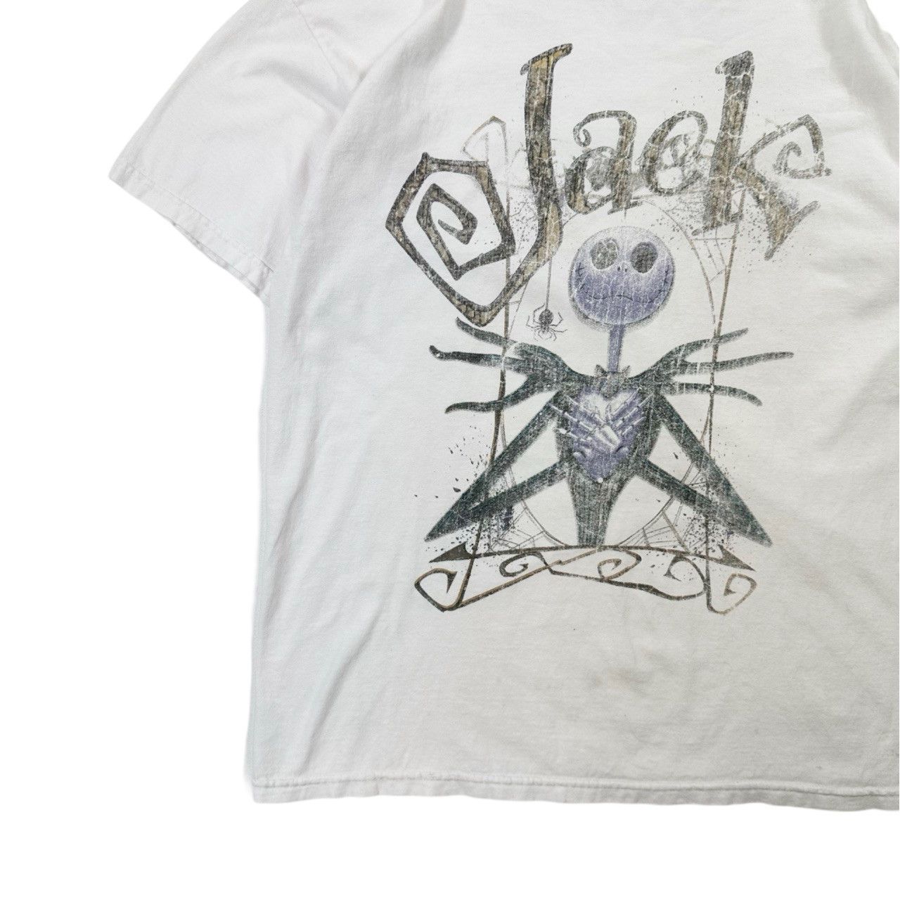 Vintage Vintage 00s Y2K Disney Jack Skeleton Nightmare Before Size US L / EU 52-54 / 3 - 3 Thumbnail