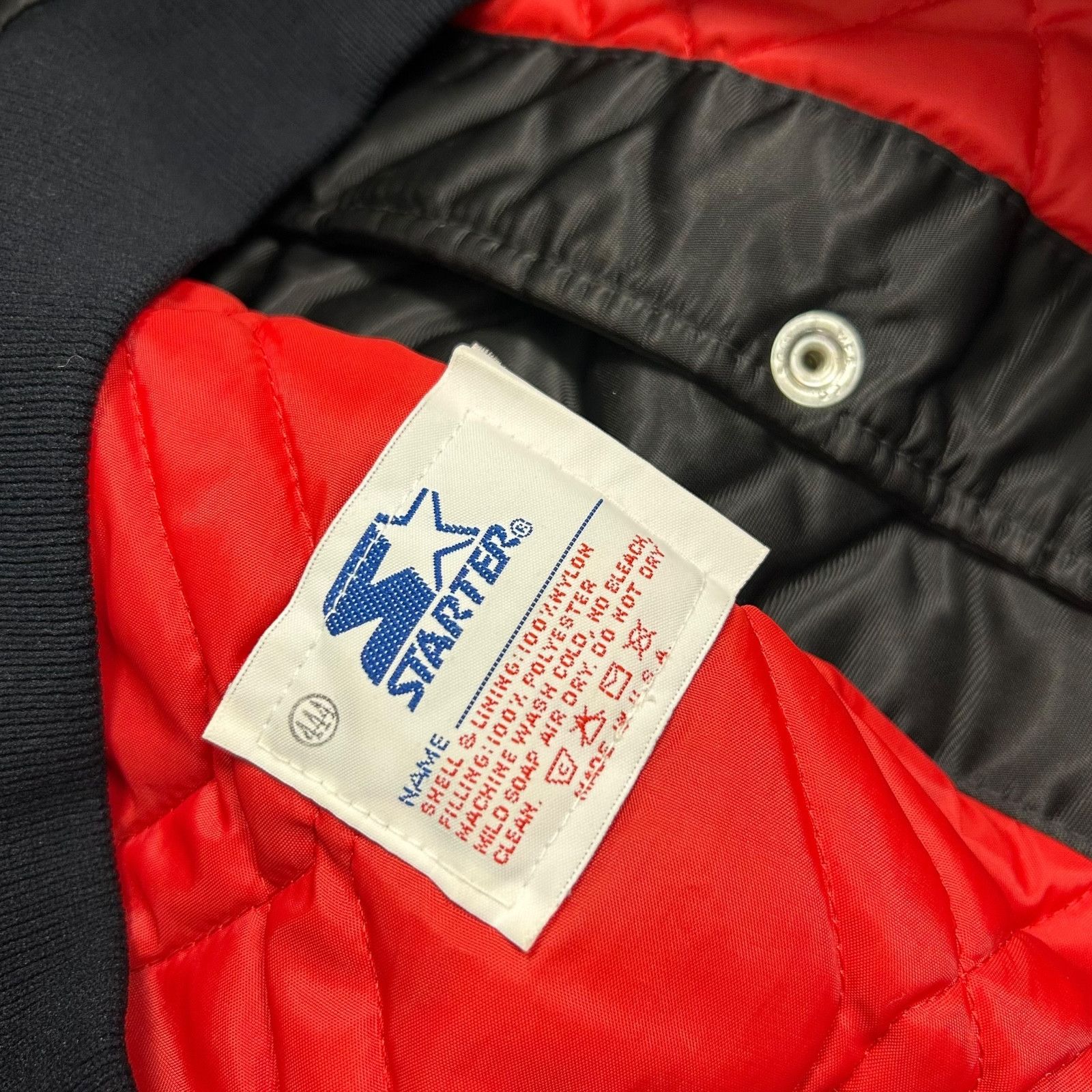 NFL VTG 90s SAN FRANCISCO 49ERS STARTER SATIN JACKET BIG LOGO Size US L / EU 52-54 / 3 - 8 Thumbnail