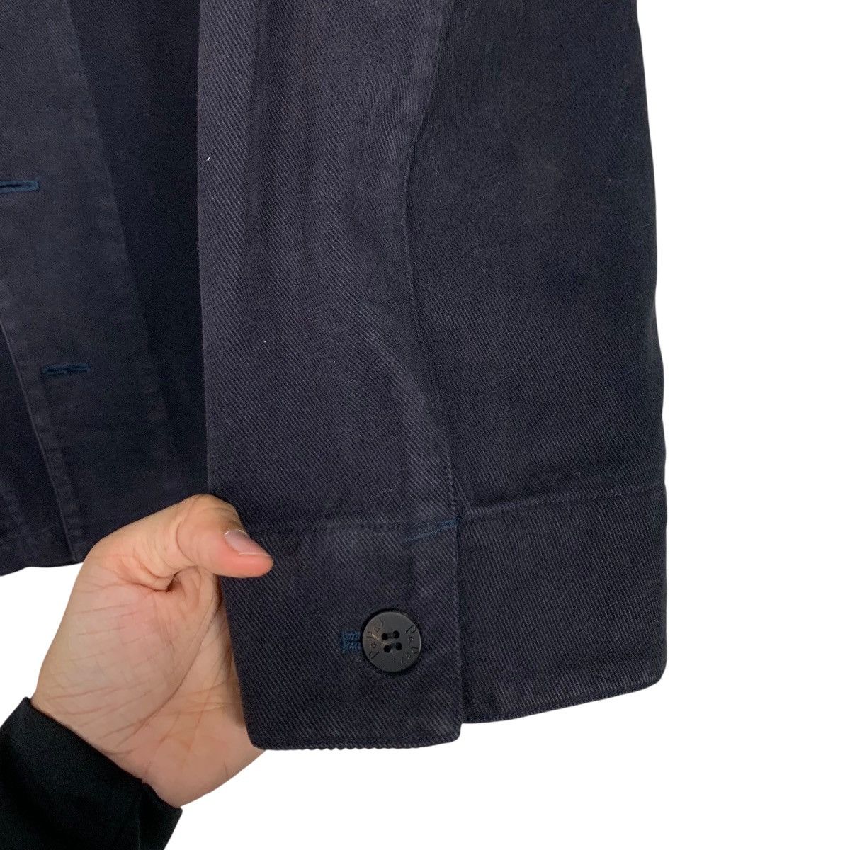 Japanese Brand PAPAS Button Casual Blue Jacket#2933-C133 Size US L / EU 52-54 / 3 - 13 Thumbnail
