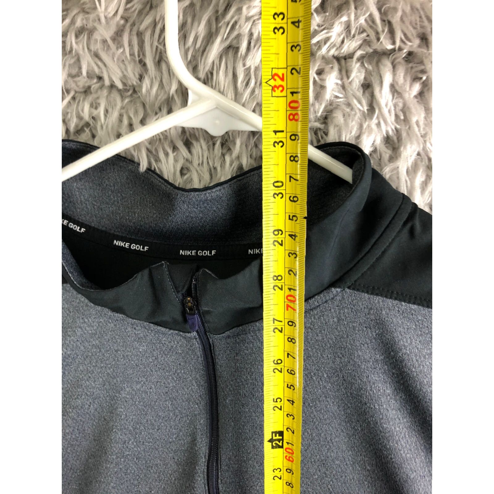 Nike Nike Golf Sweatshirt Mens XXL Gray Pullover 1/4 Zip Longsleeve Sponsored Size US XXL / EU 58 / 5 - 6 Thumbnail