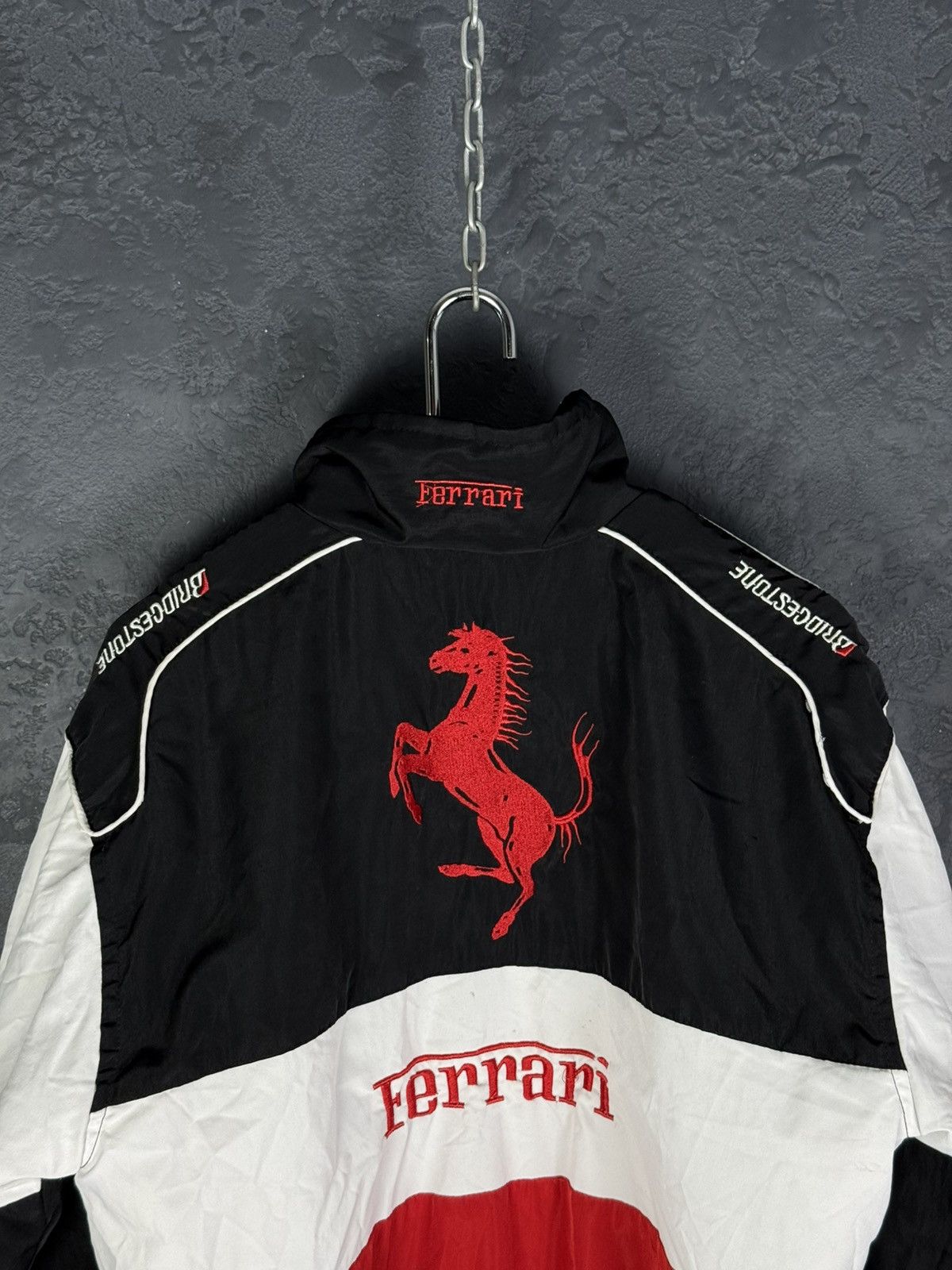 Vintage Vintage Ferrari Racing Jacket F1 Bomber Retro Size US M / EU 48-50 / 2 - 19 Thumbnail