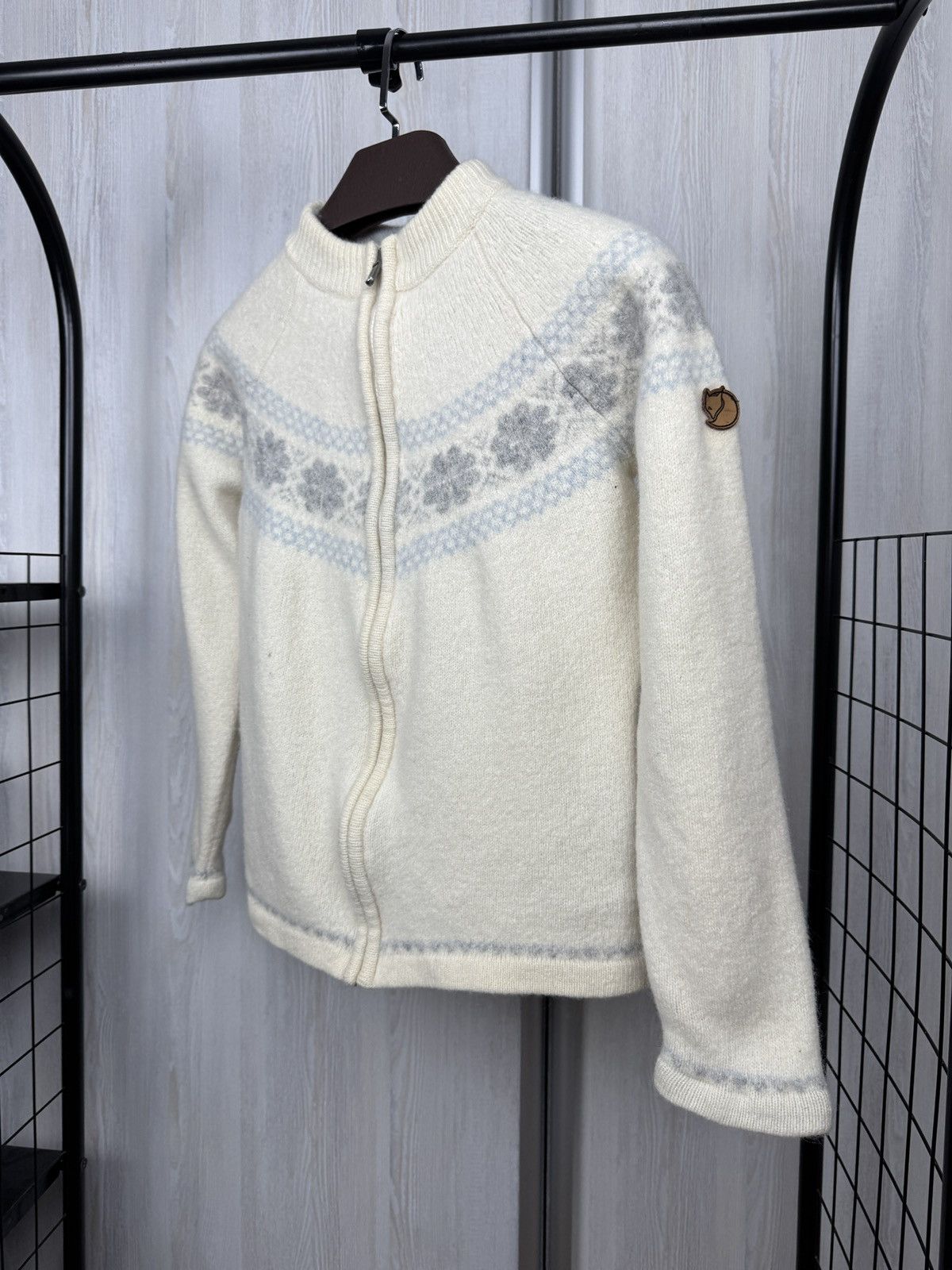 Fjallraven Fjallraven vintage wool ornament full zip sweater icewear Size XL / US 12-14 / IT 48-50 - 4 Thumbnail
