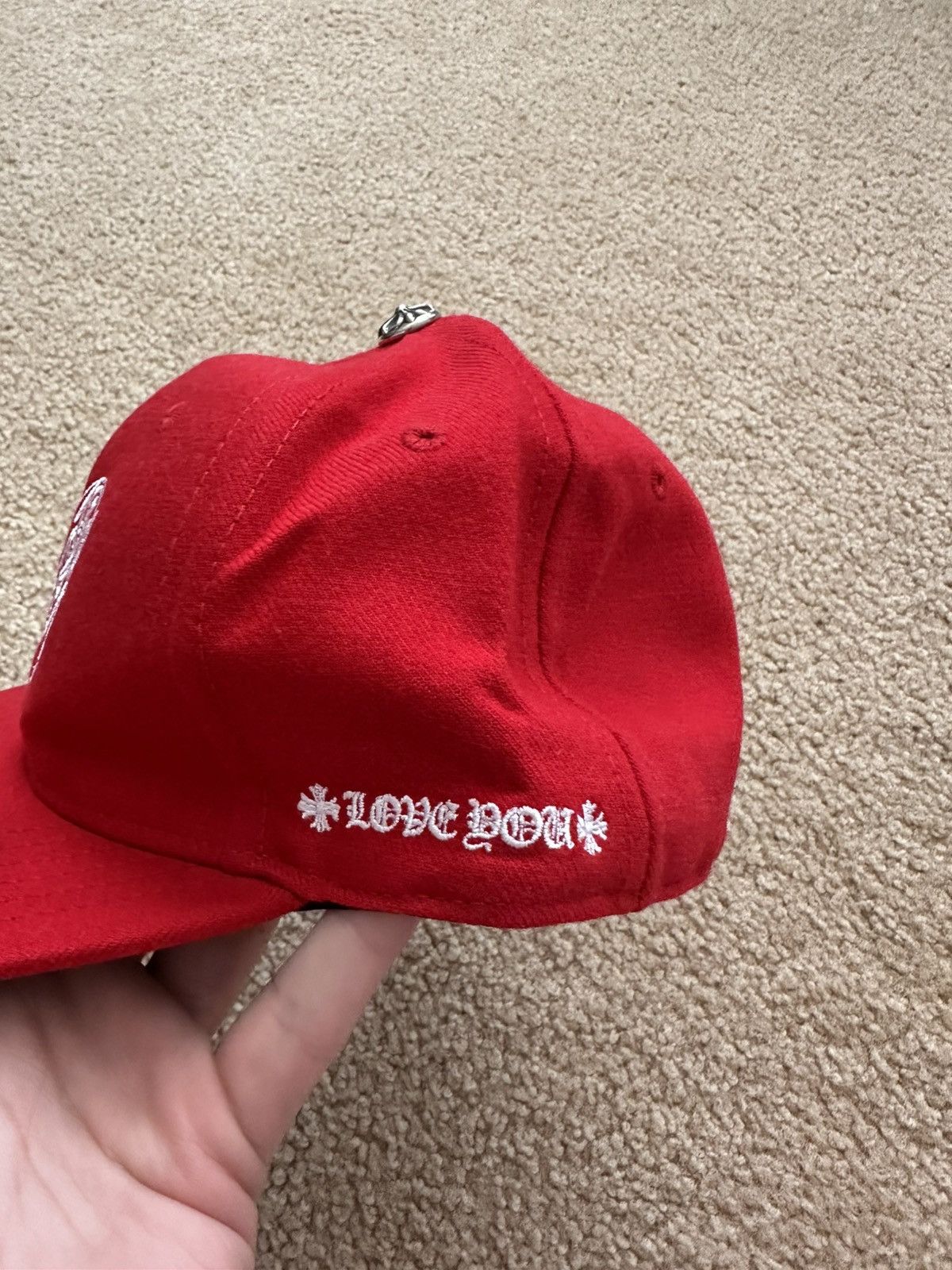 Chrome Hearts Chrome Hearts Love You Fitted Baseball Hat 7 5/8 Size ONE SIZE - 4 Thumbnail