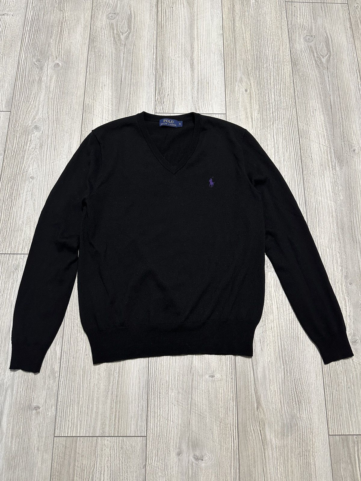 Polo Ralph Lauren 🔥 Polo Ralph Lauren Wool Merino Crewneck Sweater Pullover Size US S / EU 44-46 / 1 - 1 Thumbnail