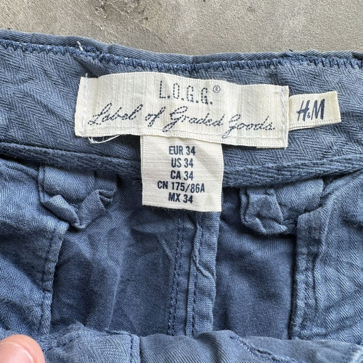 L.O.G.G. Vintage L.O.G.G H&M Casual Trousers Pants Size US 34 / EU 50 - 7 Thumbnail