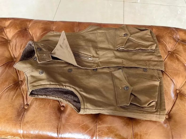 Freewheelers freewheelers Classic Avatar N1 Alpaca Hair Vest 2504-Nextar Size US XXS / EU 40 - 7 Thumbnail