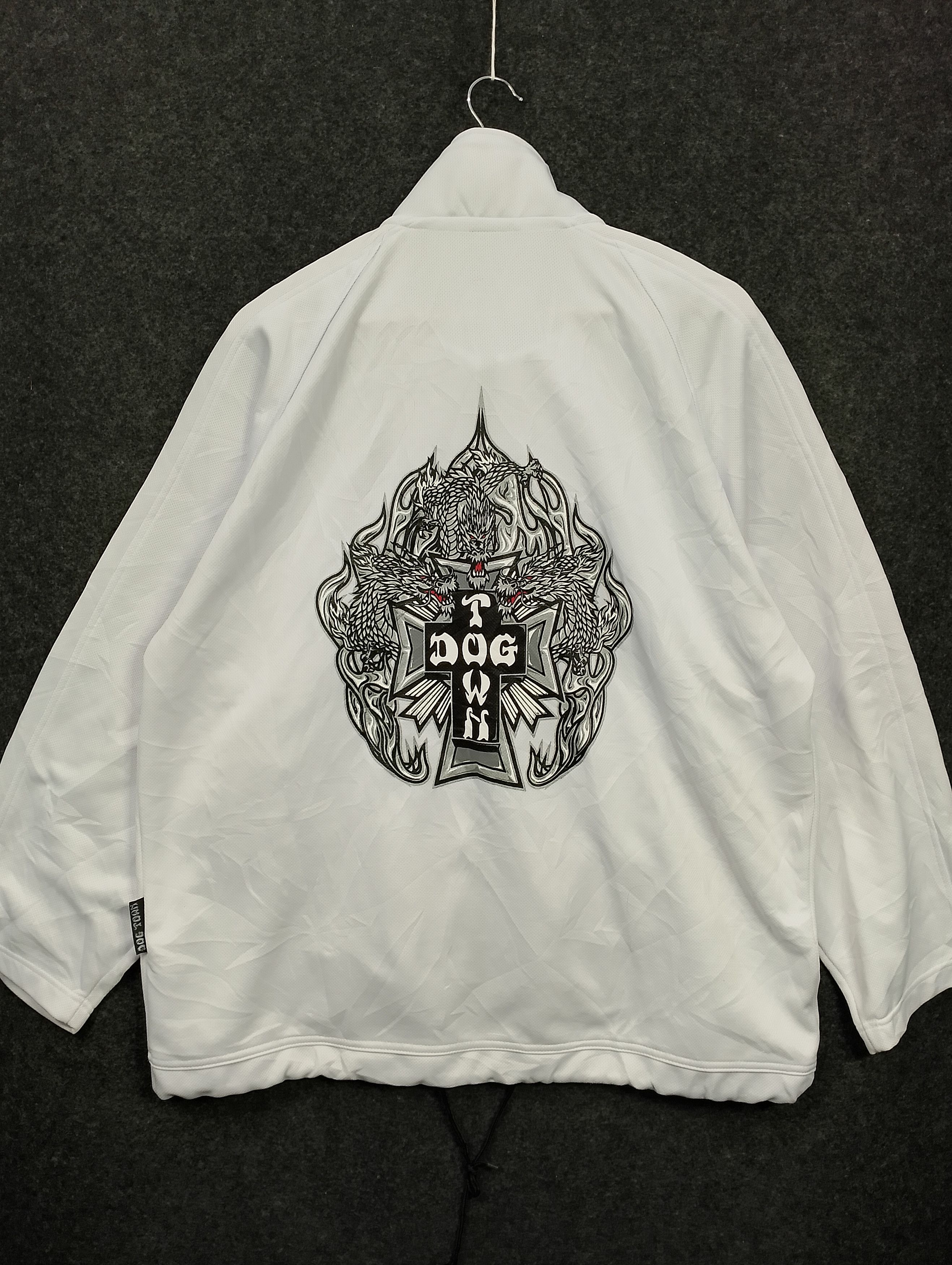 Dogtown Vintage Y2K Dogtown Cross Logo Track Jacket Size US XL / EU 56 / 4 - 2 Thumbnail