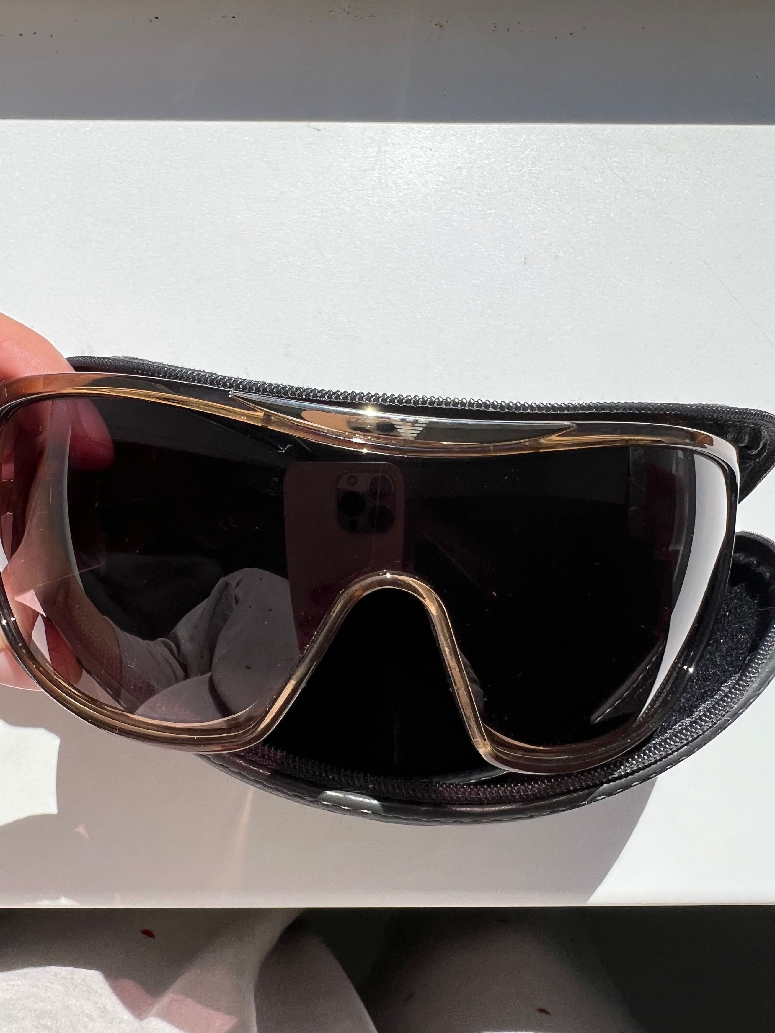 Armani Armani Exchange Mask Sunglasses Size ONE SIZE - 1 Thumbnail