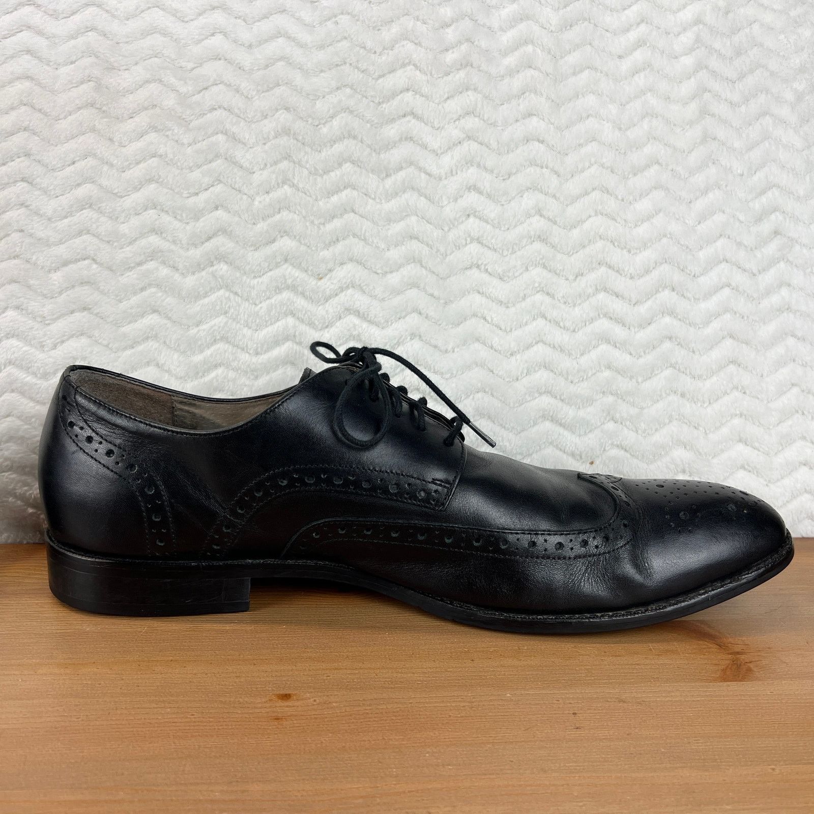 Joseph Abboud Joseph Abboud Mens Shoes Bowie Brogue Wingtip Oxford Shoe 13 Size US 13 / EU 46 - 12 Thumbnail