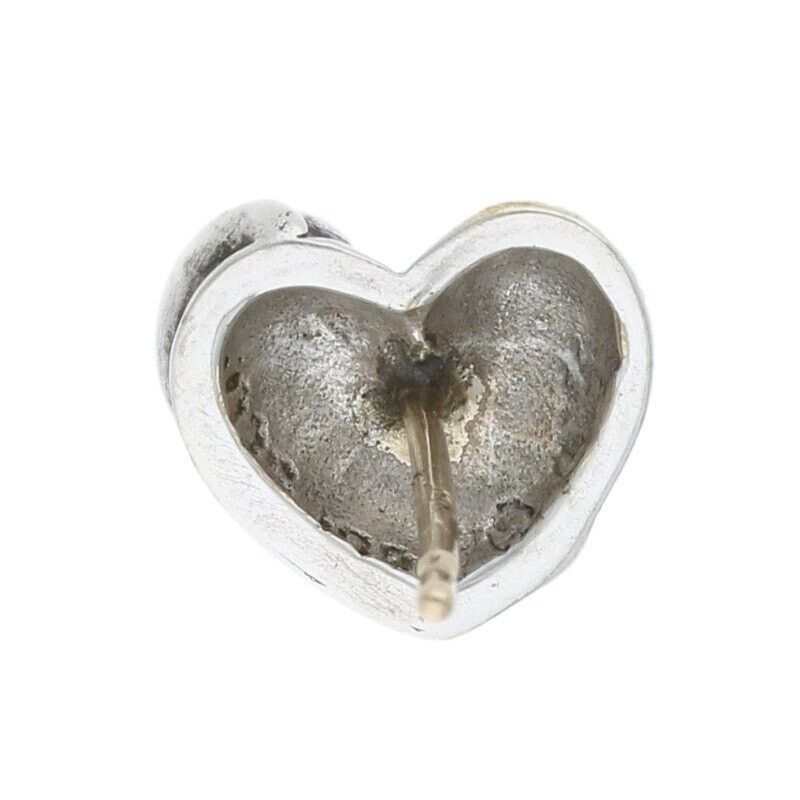 Chrome Hearts Chrome Hearts Heart Stud Silver Earring Size ONE SIZE - 3 Thumbnail