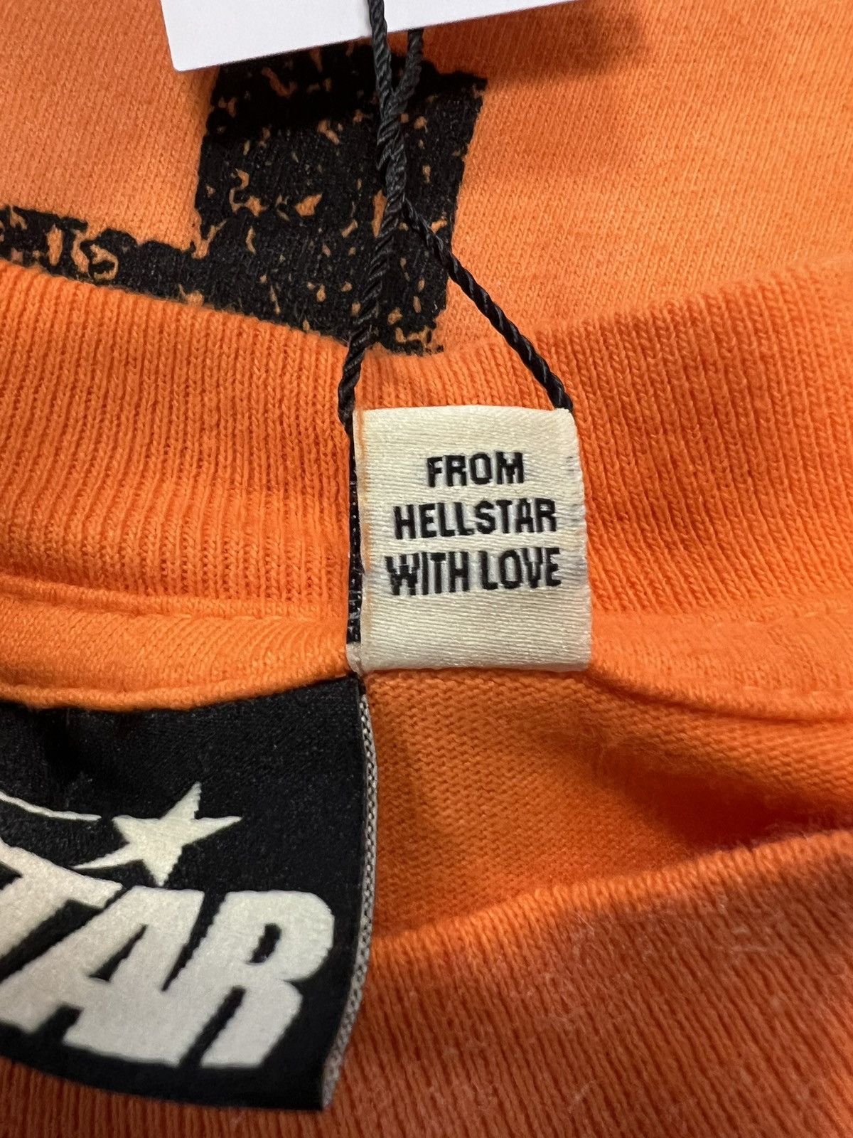 HELLSTAR Hellstar Studios Jesus Path To Paradise Orange T-Shirt Size US S / EU 44-46 / 1 - 5 Thumbnail