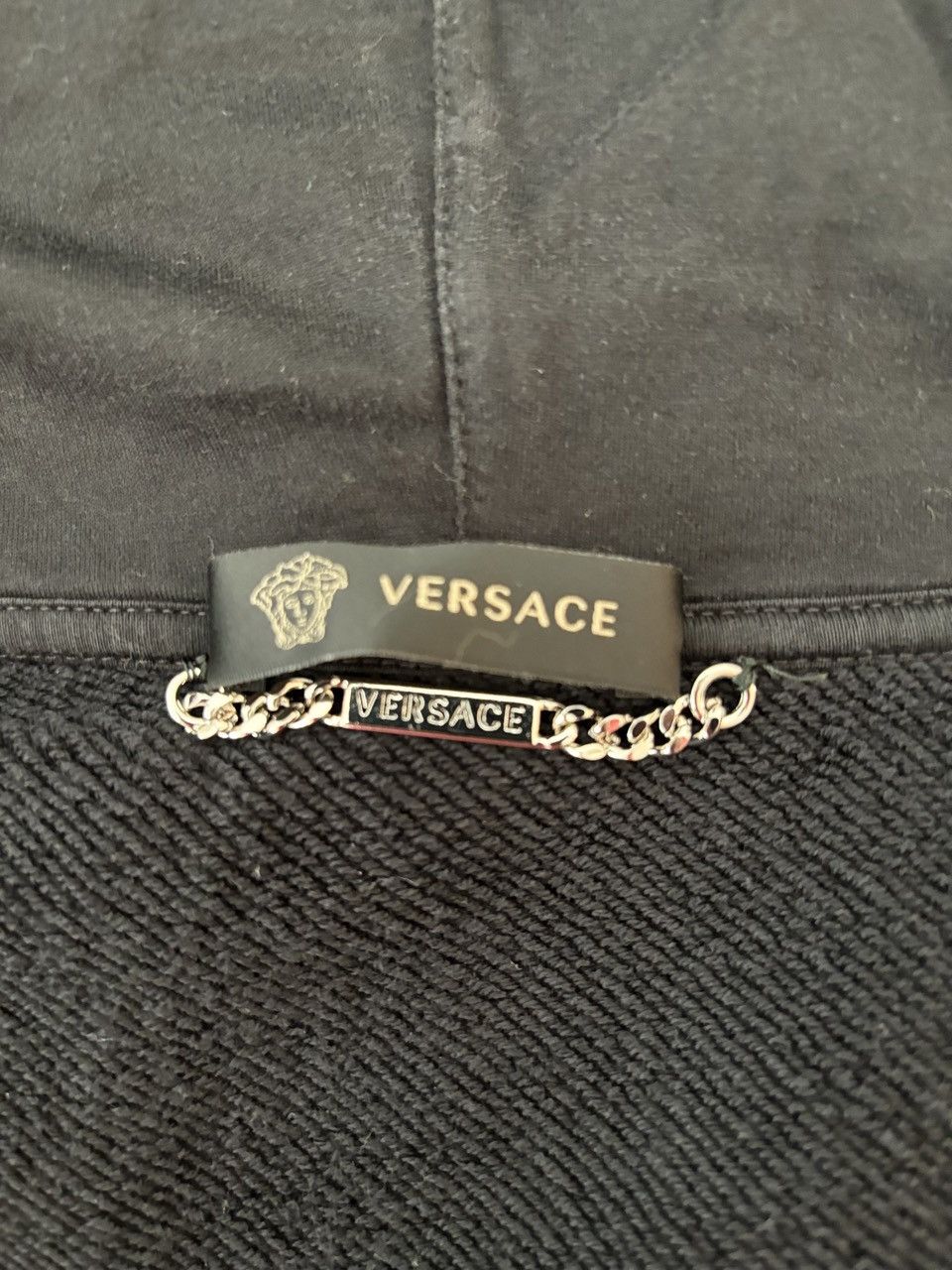 Versace Versace Geometric Logo Hoodie Size US L / EU 52-54 / 3 - 8 Thumbnail