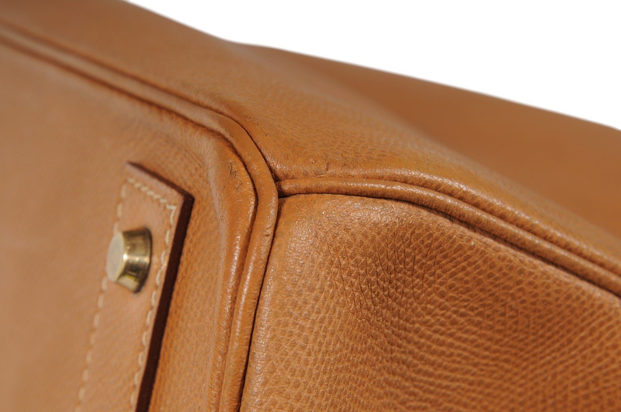 Hermes VTG 1980's Haut à Courroies Hac 55 Birkin Veau Courchevel Size ONE SIZE - 23 Thumbnail