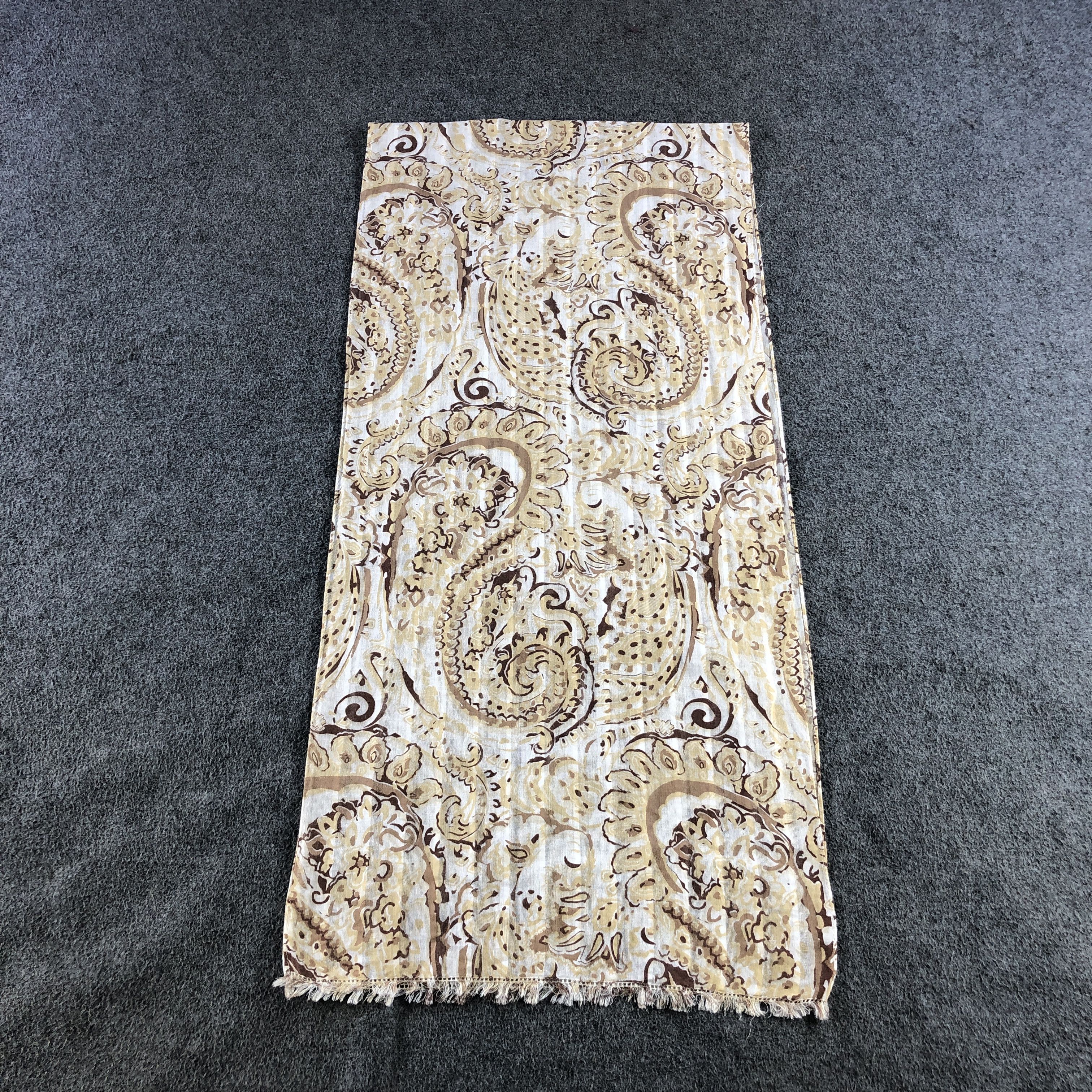 Trussardi Trussardi Luxury Silk Stole Silk Scarf M1385 Size ONE SIZE - 2 Thumbnail