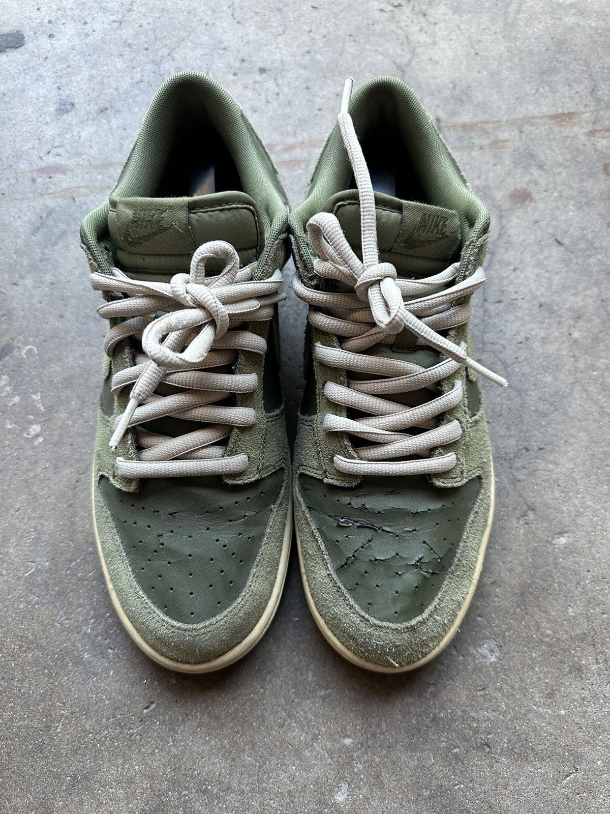 Nike Nike Dunk Low 2016 Palm Green Size US 10 / EU 43 - 2 Thumbnail