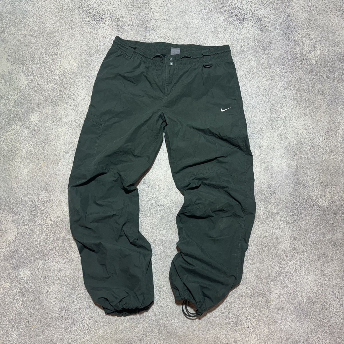 Nike × Vintage VINTAGE NIKE Swoosh Track Pants 2000s Size US 34 / EU 50 - 1 Thumbnail