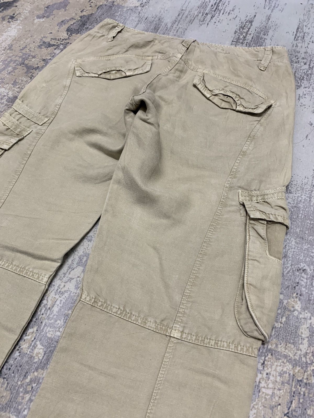 Marithe + Francois Girbaud Vintage Marithe Francois Girbaud Parachute Cargo Baggy Pants Size US 30 / EU 46 - 9 Thumbnail