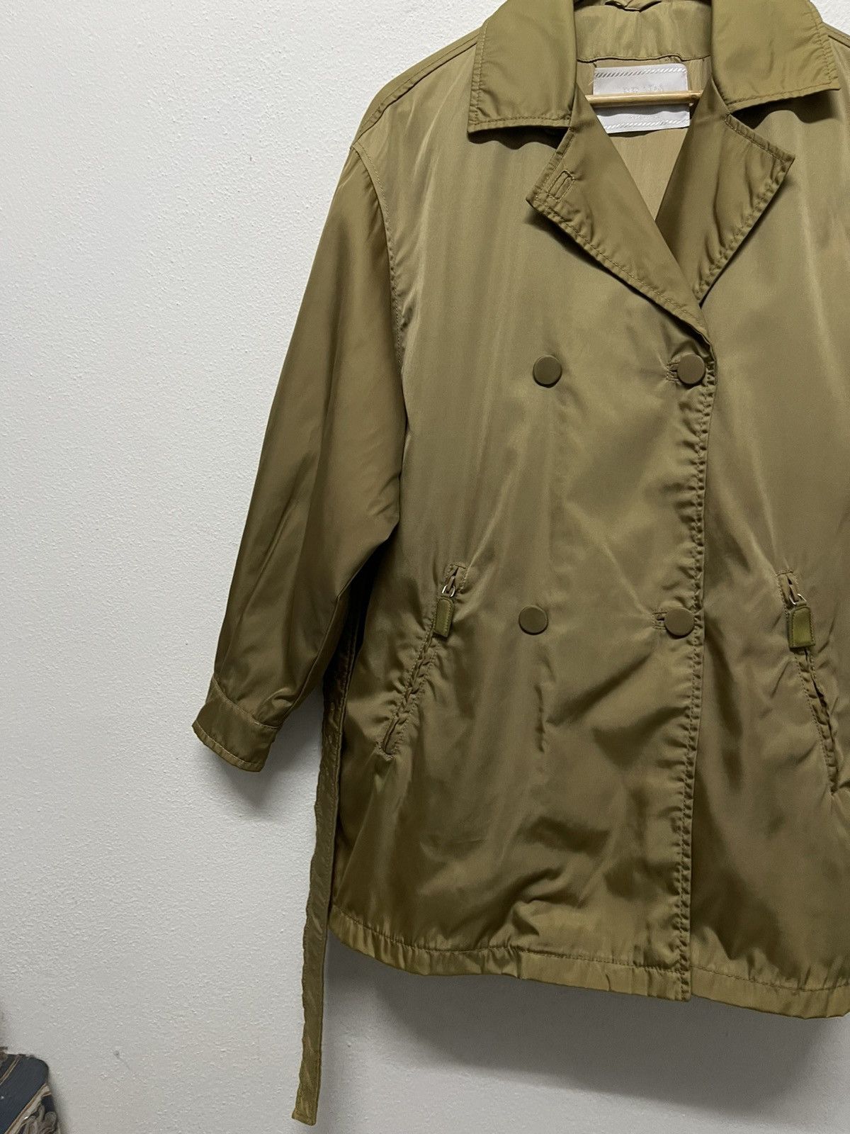 Prada SS99 PRADA MILANO NYLON TRENCH COAT SUN FADED Size M / US 6-8 / IT 42-44 - 4 Thumbnail
