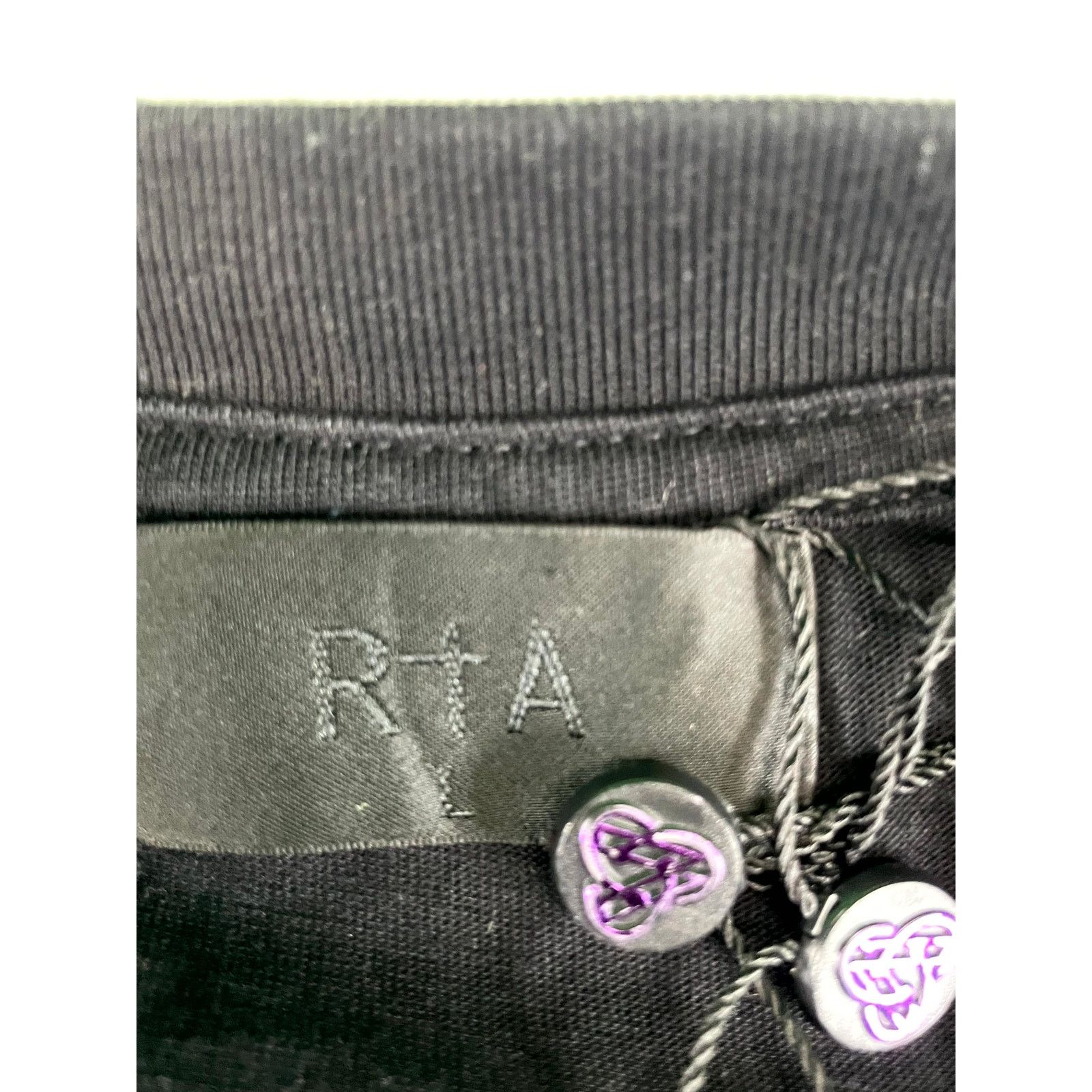 Rta RTA Logo Black & White Tee Size US L / EU 52-54 / 3 - 4 Thumbnail
