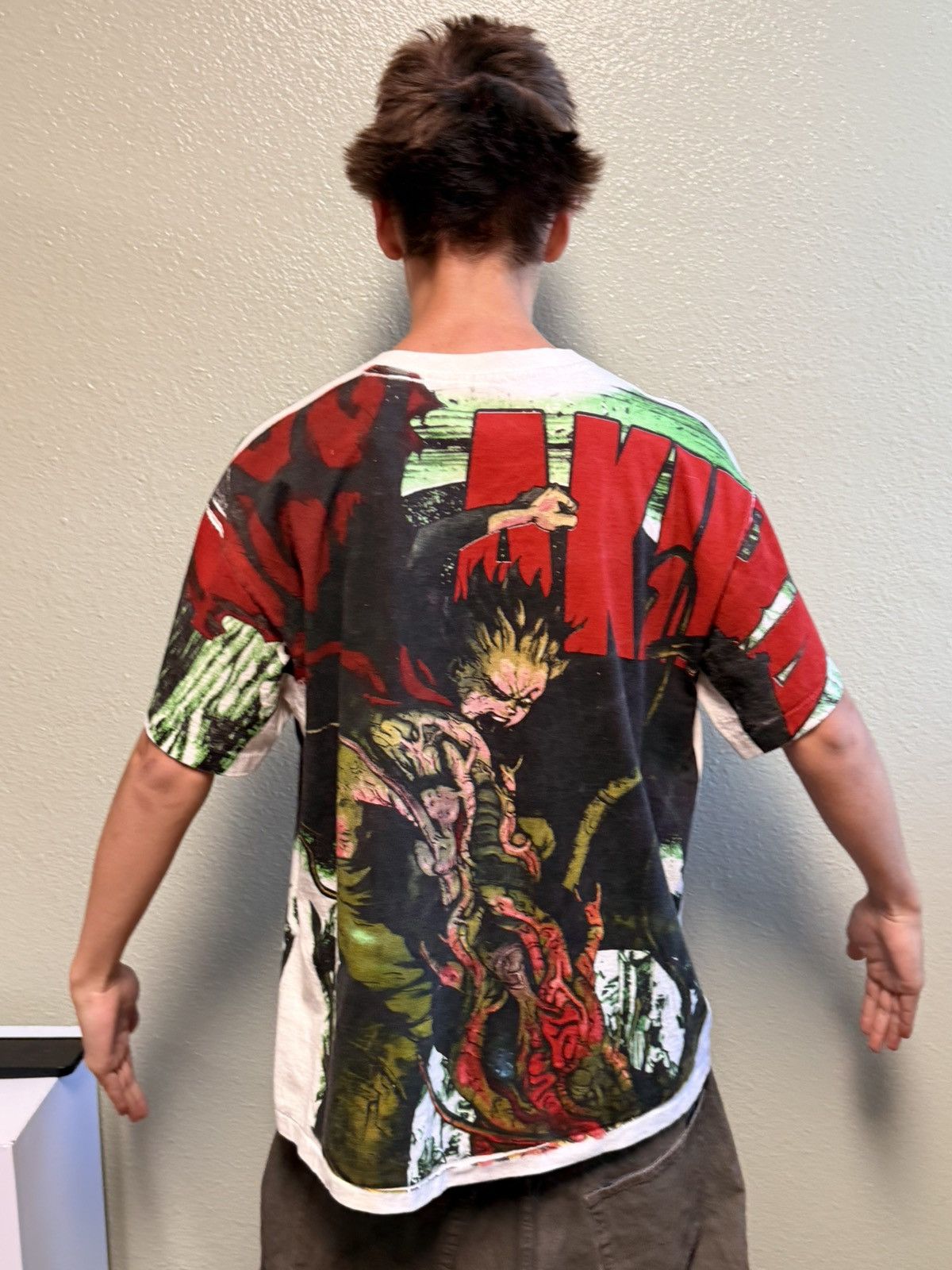 Vintage Vintage anime AKIRA Short Sleeve T Shirt Size US XL / EU 56 / 4 - 2 Thumbnail