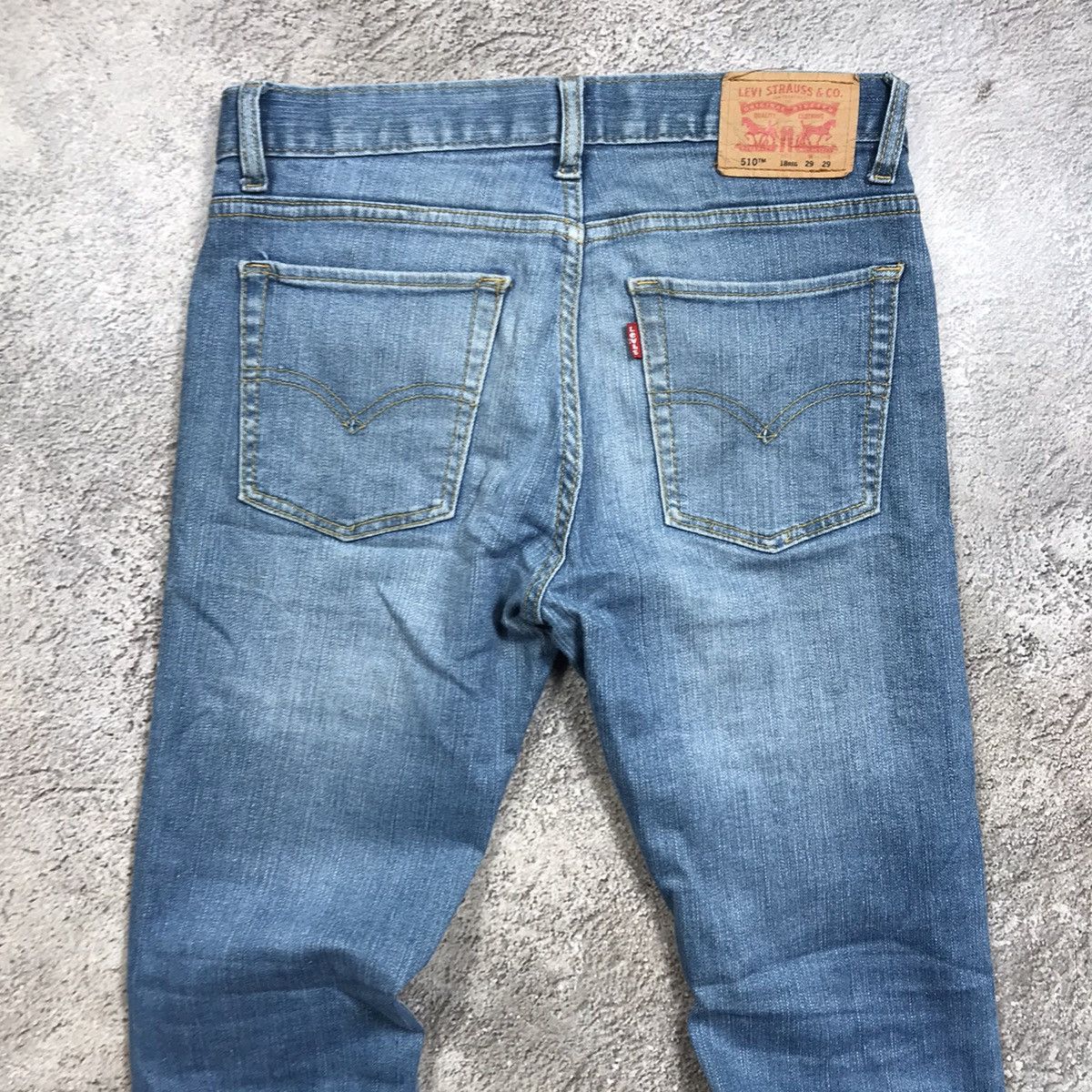 Vintage Vintage 90s Levi's Baggy Distressed Jeans Grunge Thrashed 29 Size US 29 - 5 Thumbnail
