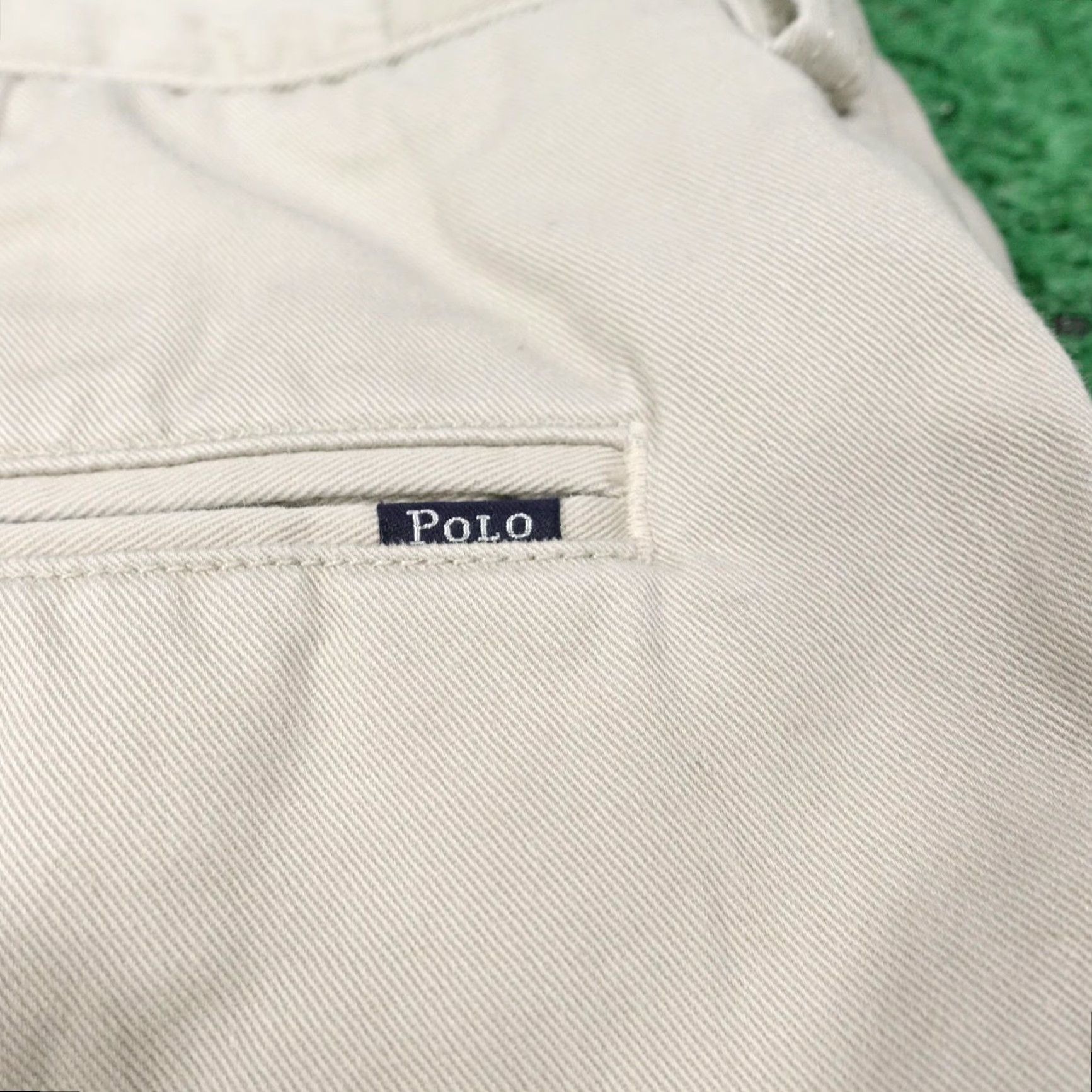 Polo Ralph Lauren Polo Ralph Lauren Pants Mens 40x32 Beige Chino Slim Fit Cotton Pockets Size US L / EU 52-54 / 3 - 6 Thumbnail