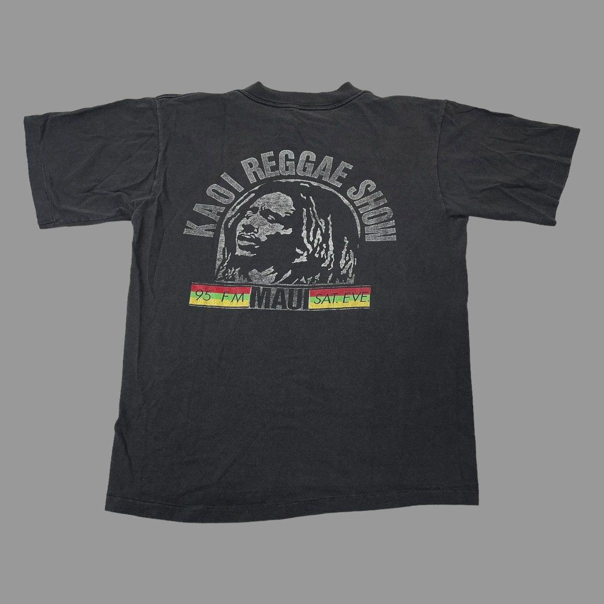 Band Tees × Vintage Vintage 90s single stitch bob marley t shirt Size US M / EU 48-50 / 2 - 1 Thumbnail